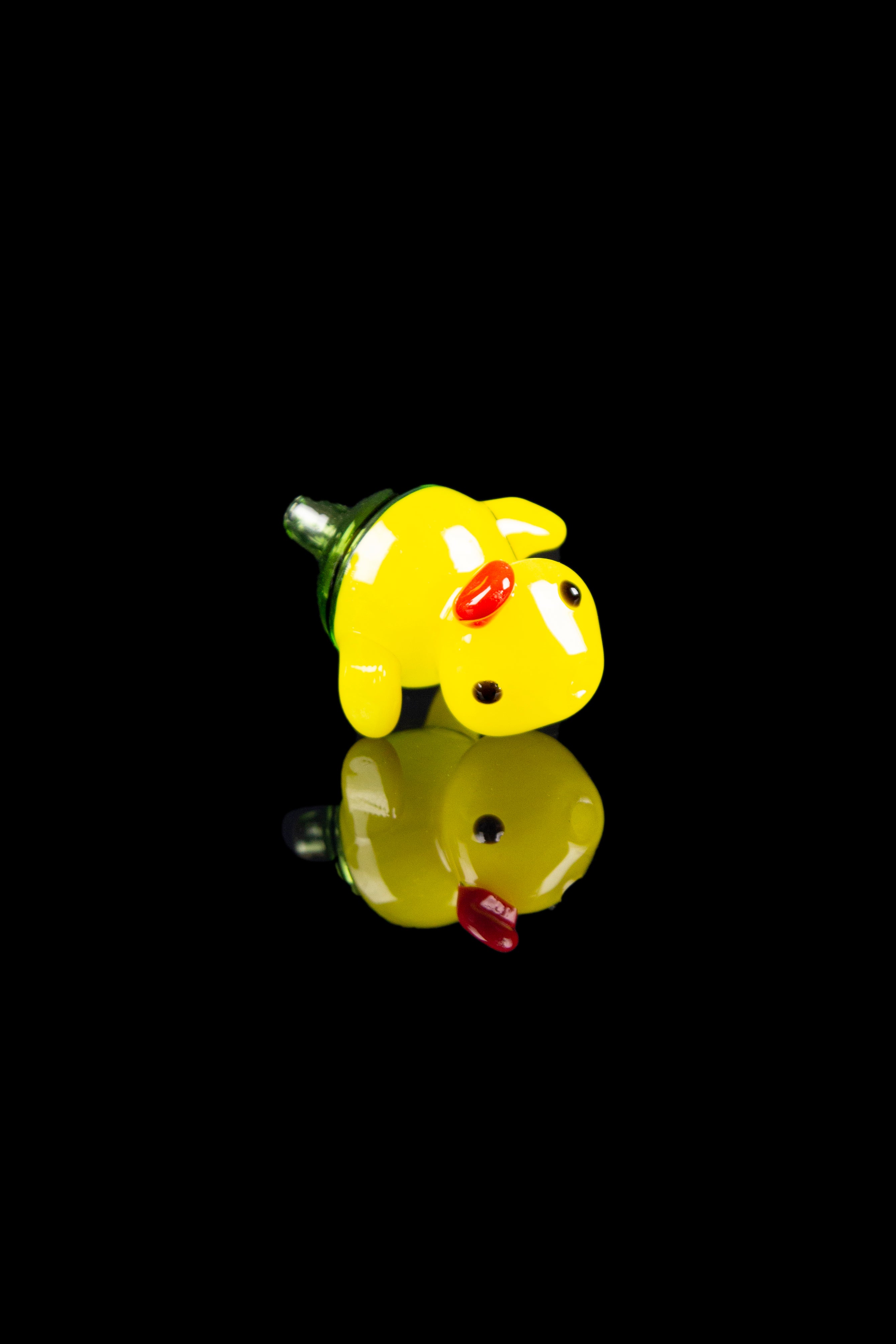 Adorable Ducky Carb Cap with Vibrant Colored Accents