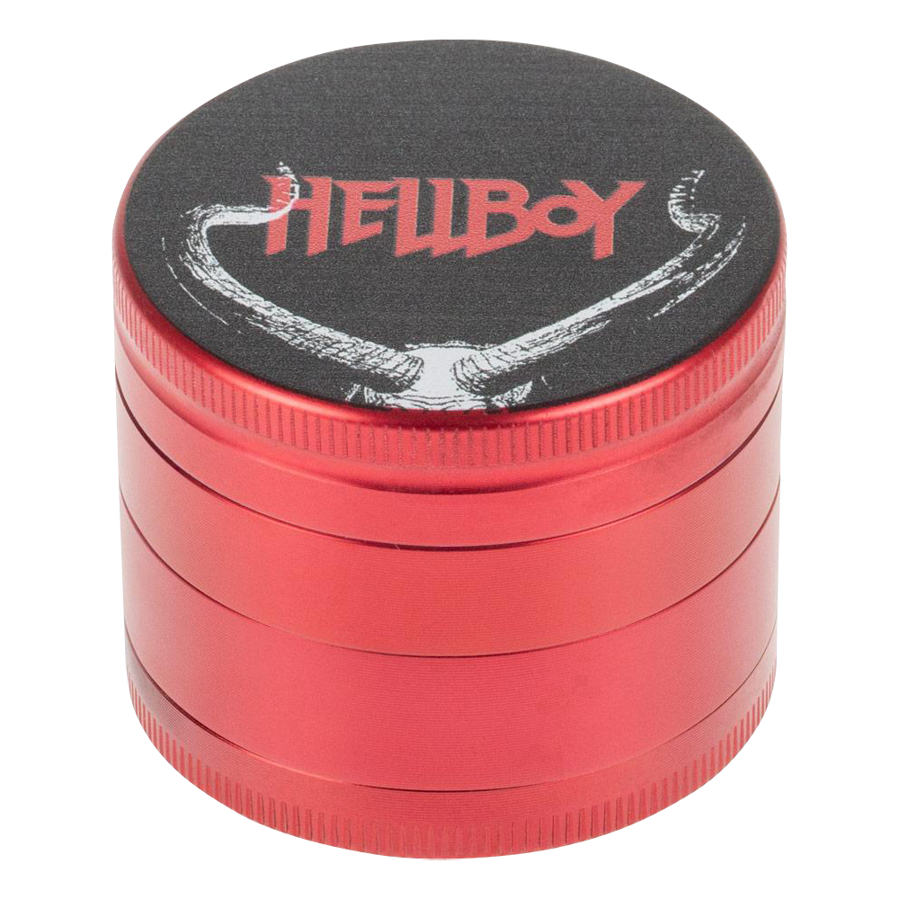 Hellboy Demon Head 4 - part Magnetic Aluminum Herb Grinder