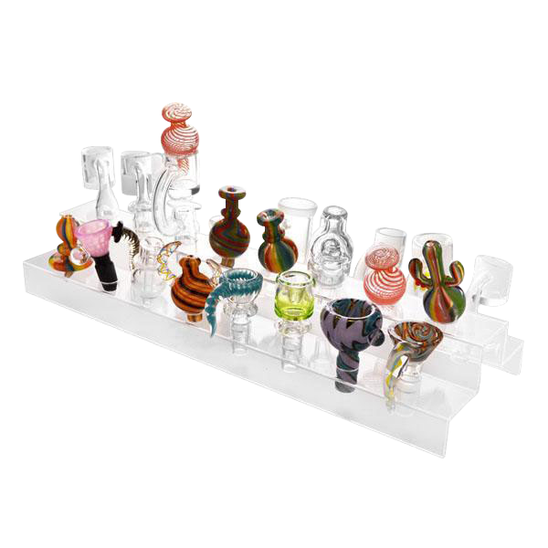 Stunning 3-Tier Clear Acrylic Banger & Bowl Display Holder
