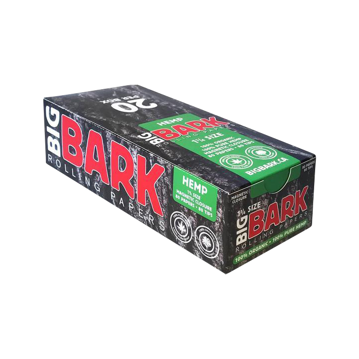BIGBARK 1/4 Hemp Rolling Papers - Premium Organic Smoking Solution