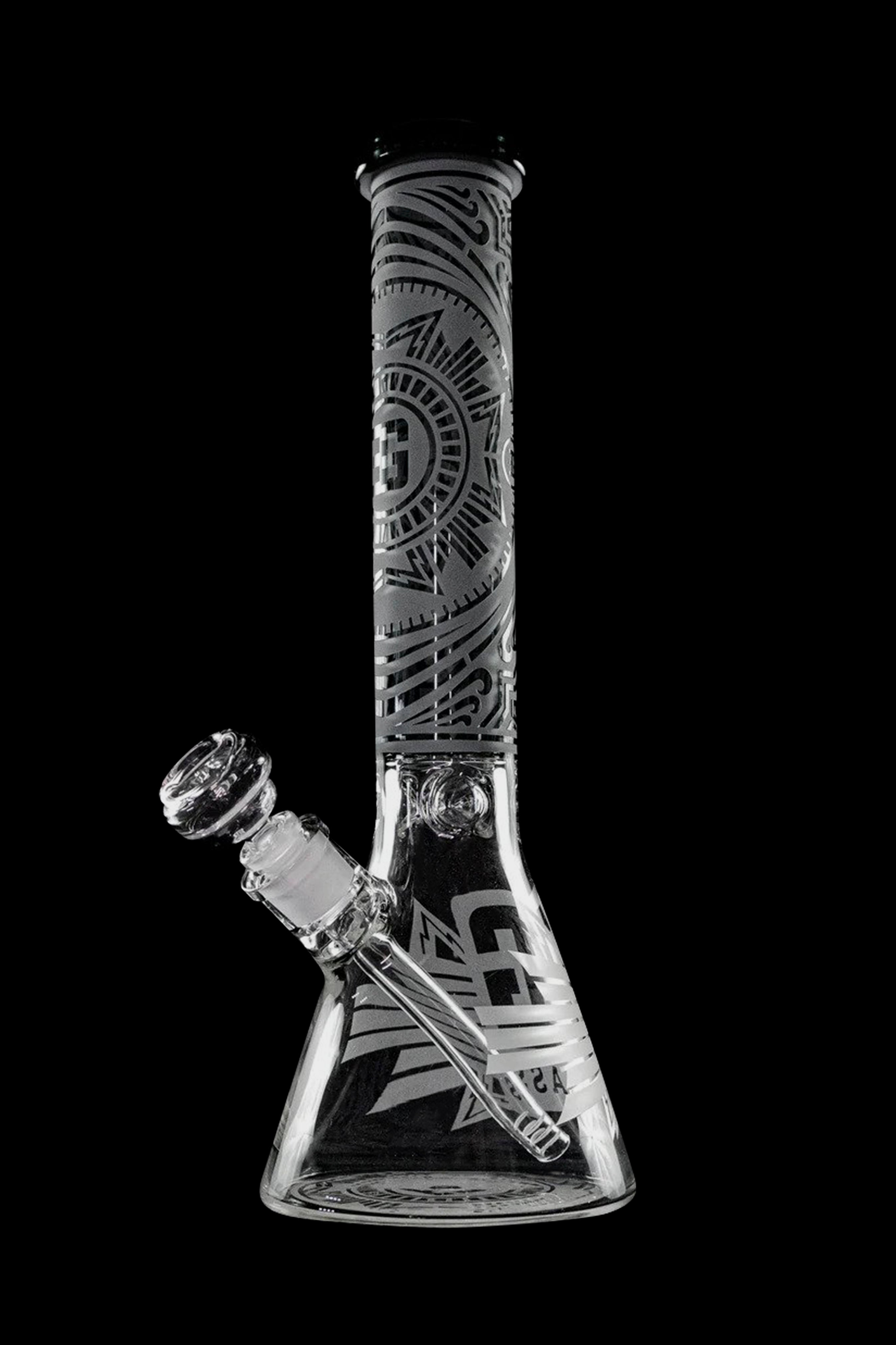 EG Glass Stunning Clock Water Pipe