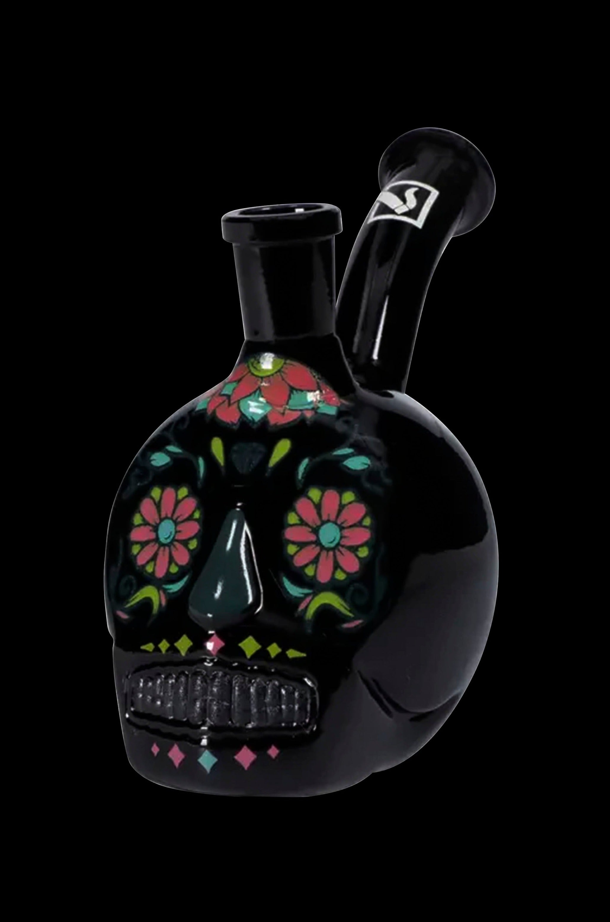 Daily High Club's Stunning Black Skull Bong