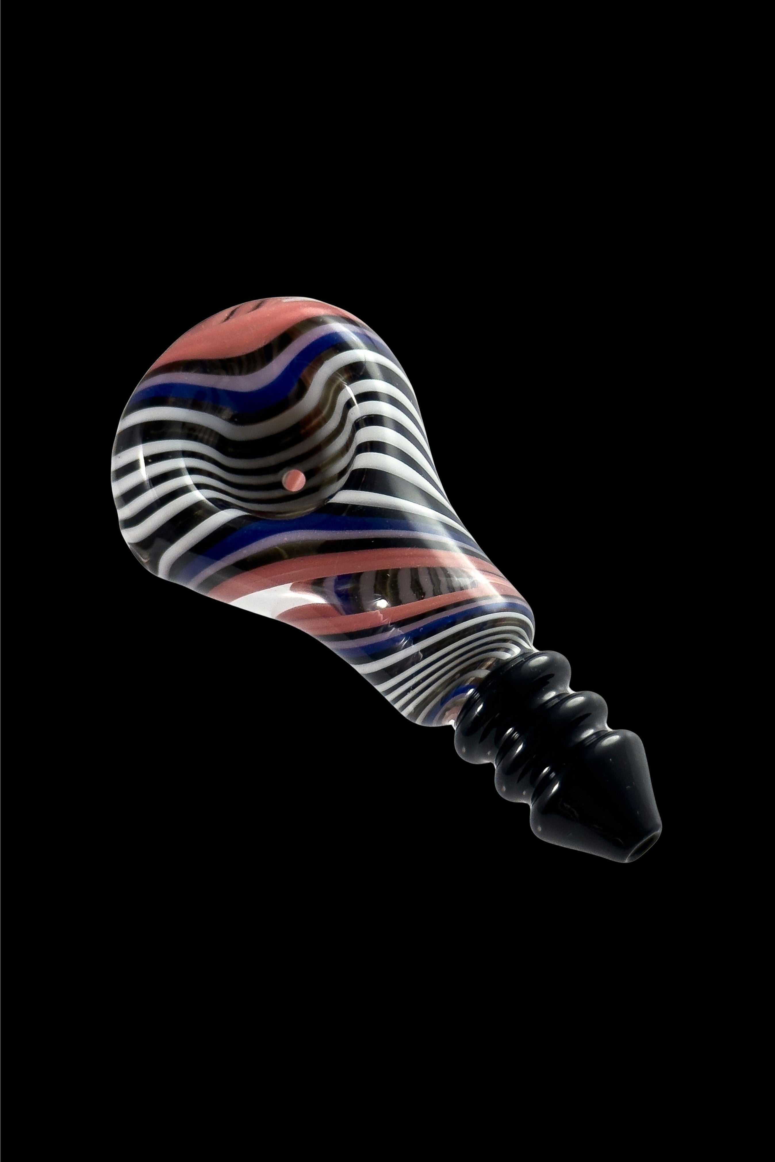 Crush Light Bulb Pipe - A Colorful Smoking Artifact