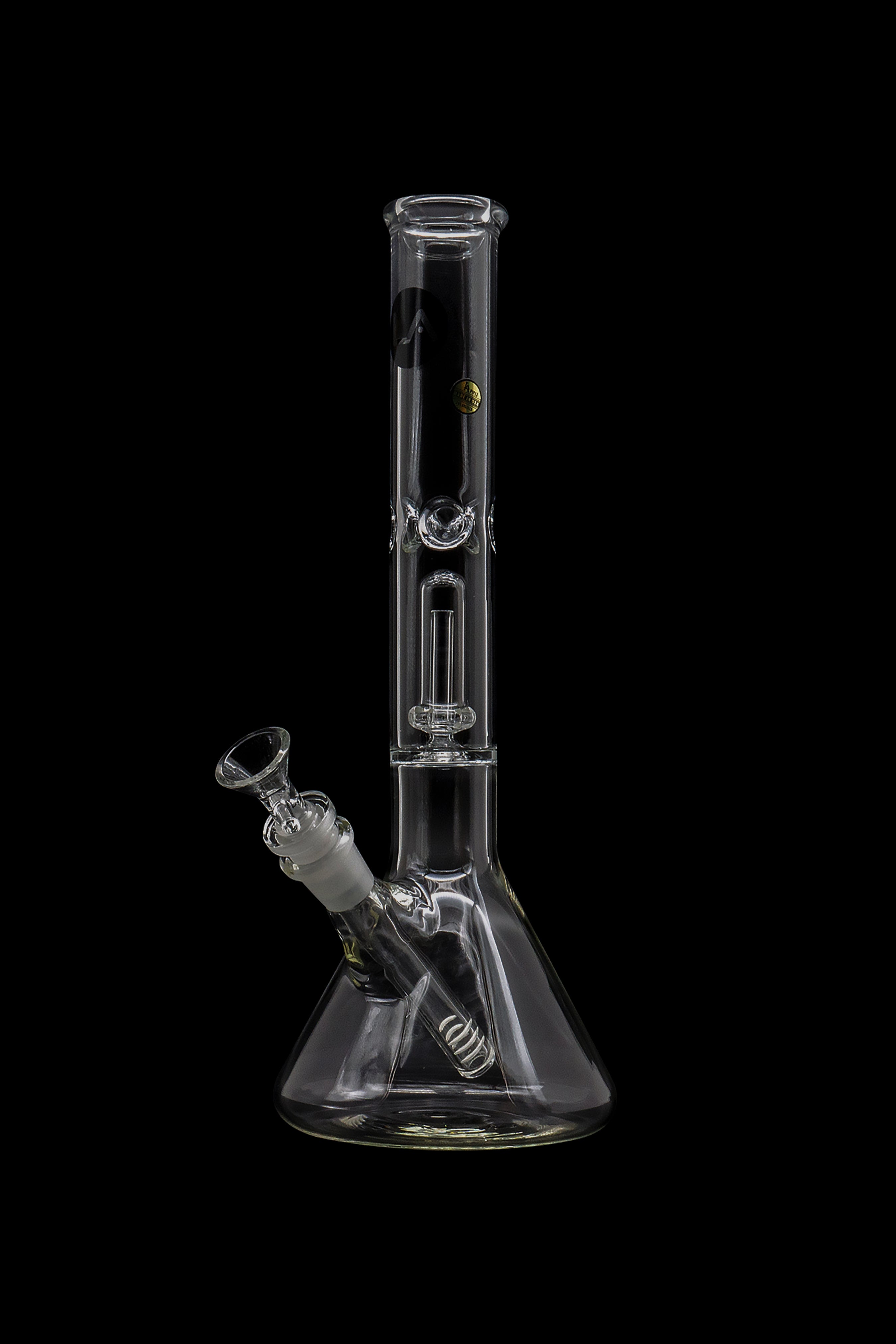LA Pipes Single or Double Showerhead Perc Beaker Bong - A Must - Have Smoking Companion