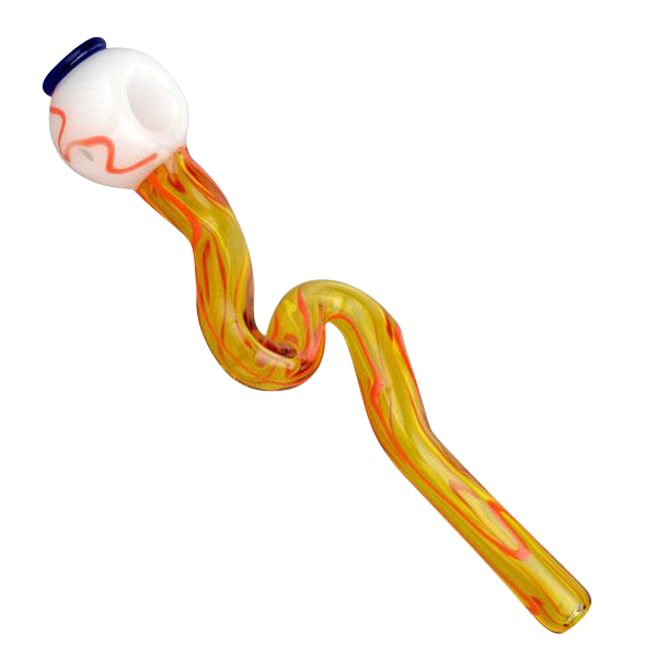 Eye-Catching Eyeball Glass Hand Pipe