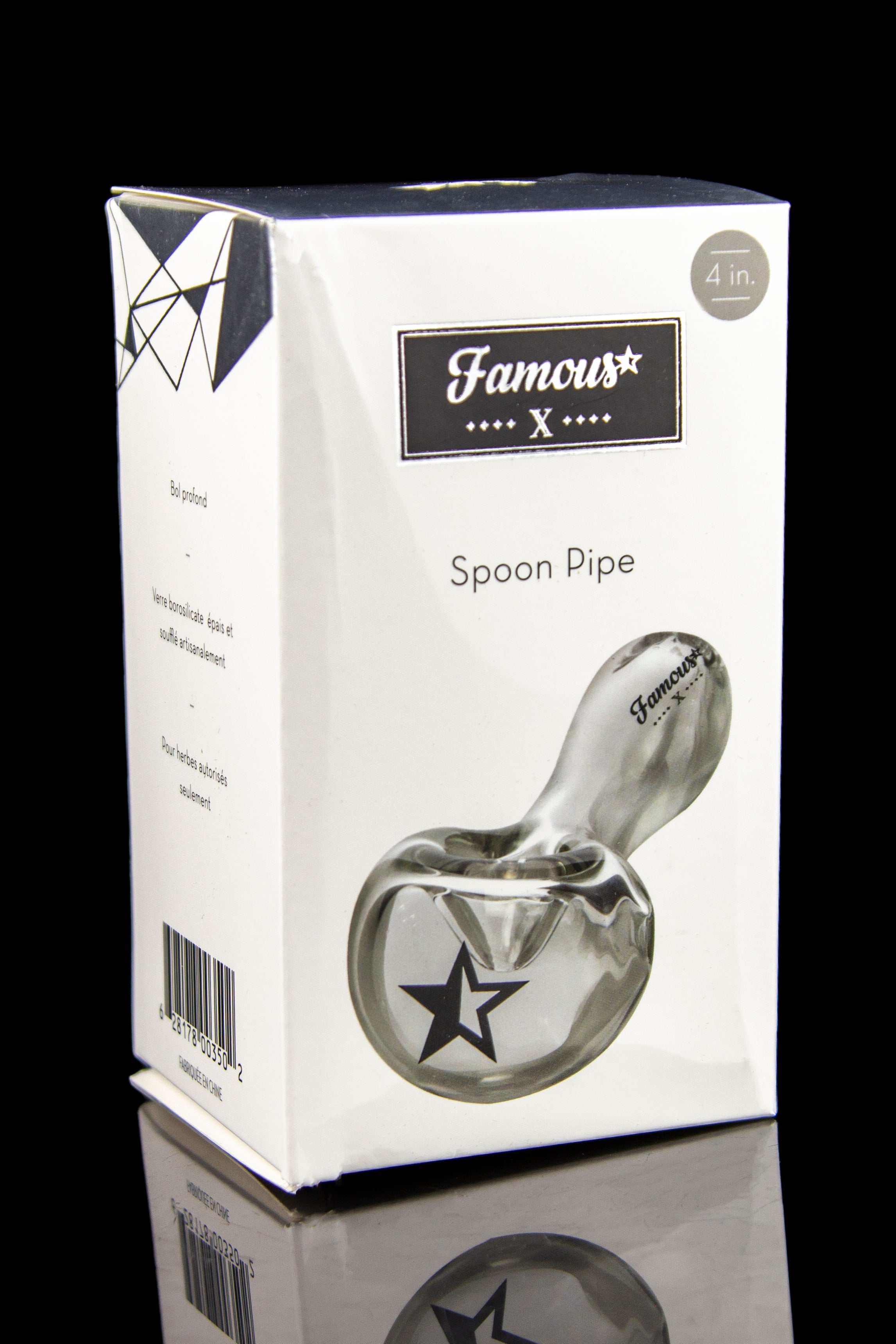 Famous X Premium Spoon Hand Pipe - Your On - the - Go Smoking Essential