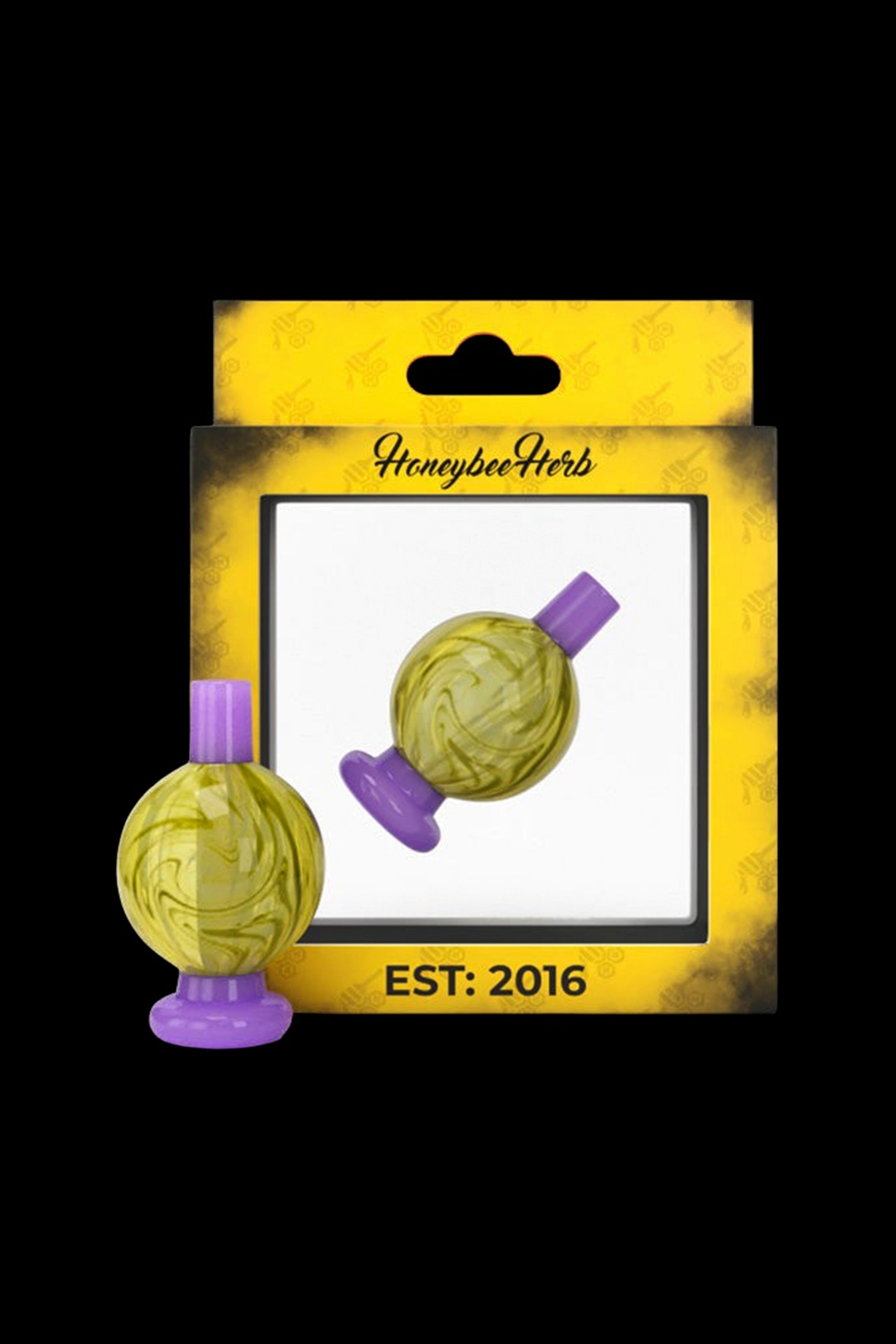 Honeybee Herb Starlight Bubble Carb Cap - Illuminate Your Sessions!