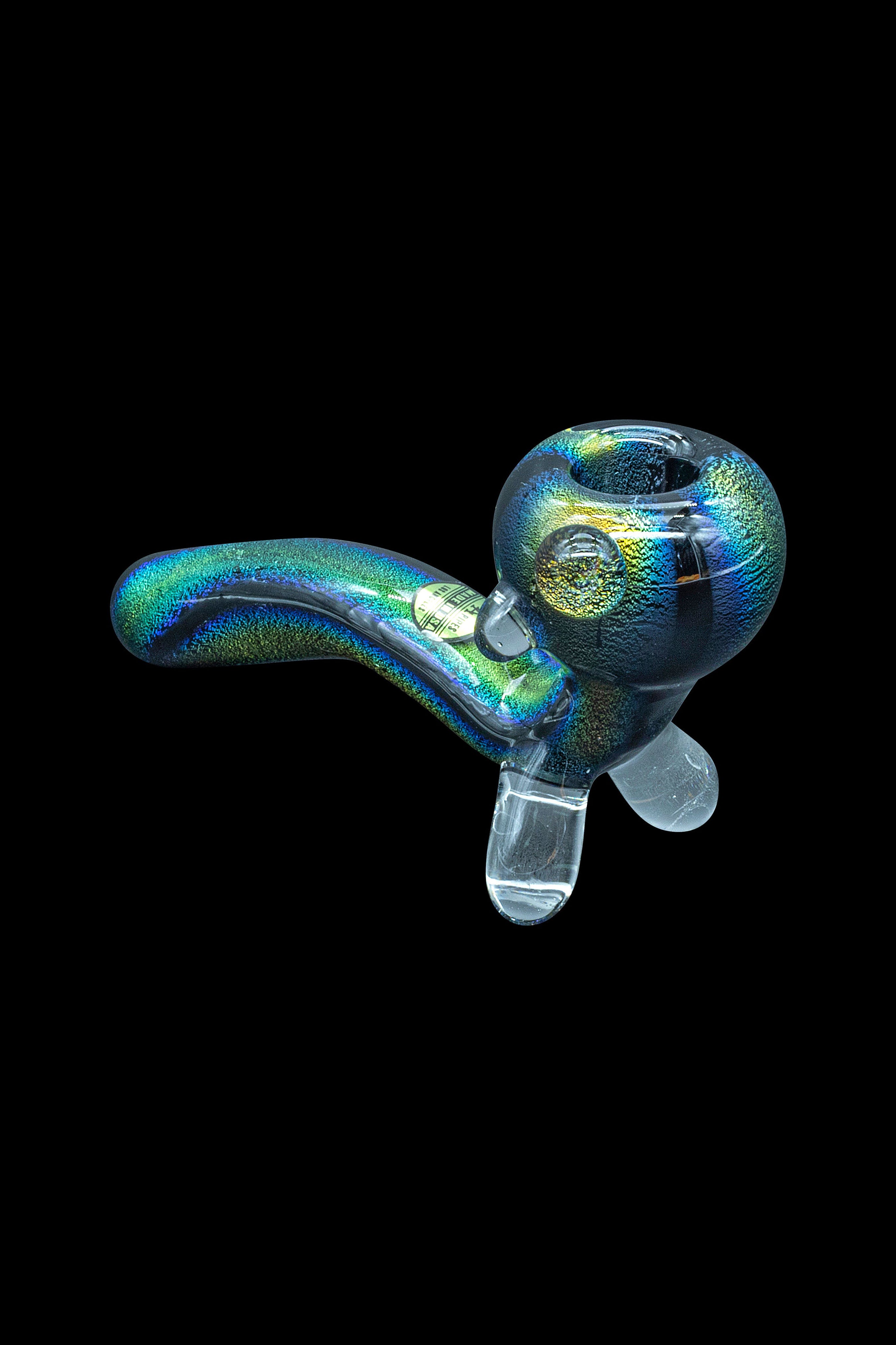 LA Pipes Supernova Full Dichroic Sherlock Pipe - A Galactic Wonder