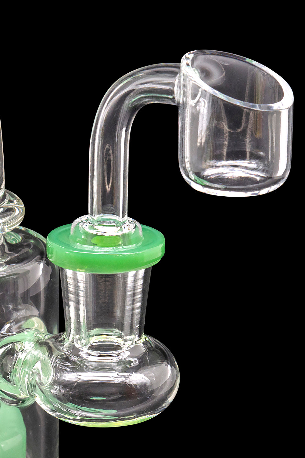 Stylish Colored Accent Dab Rig - Perfect for On-the-Go!