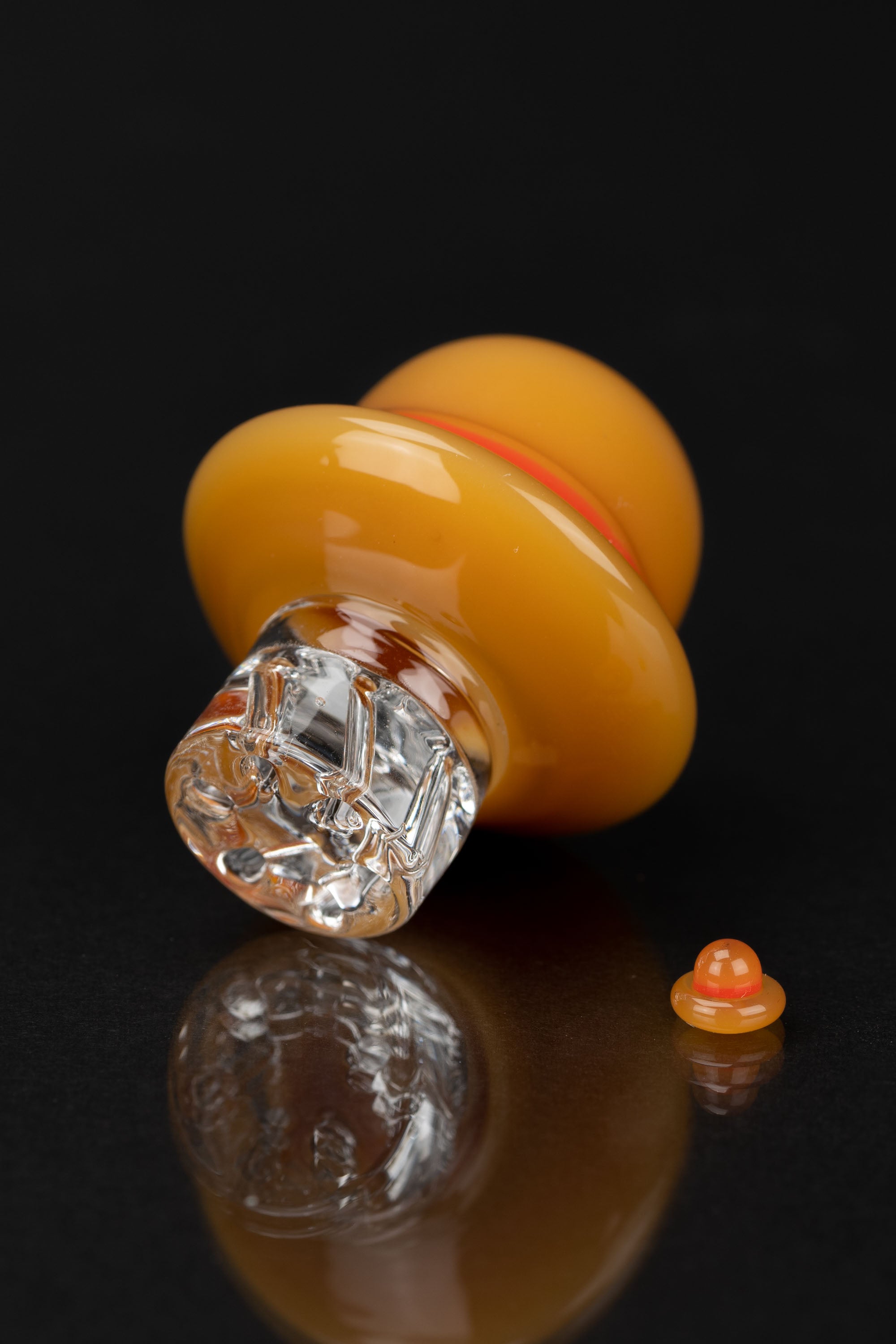 Empire Glassworks Exquisite Hat Spinner Carb Cap