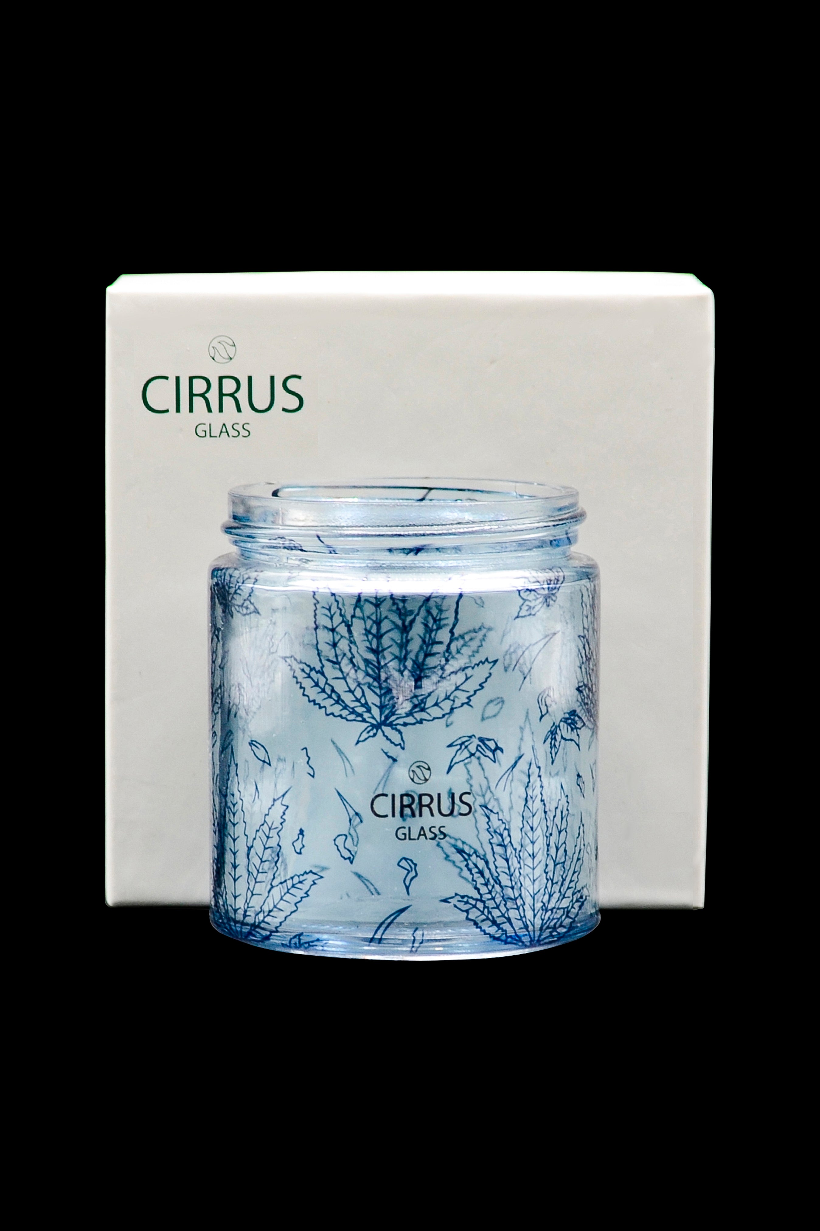 Cirrus Premium Glass Herb Storage Jar