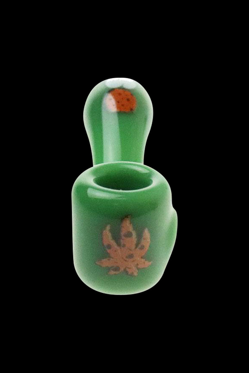 Puff Puff Pass Girl Scout Cookies Weed Smoking Pipe - A Green Gem for Cannabis Lovers
