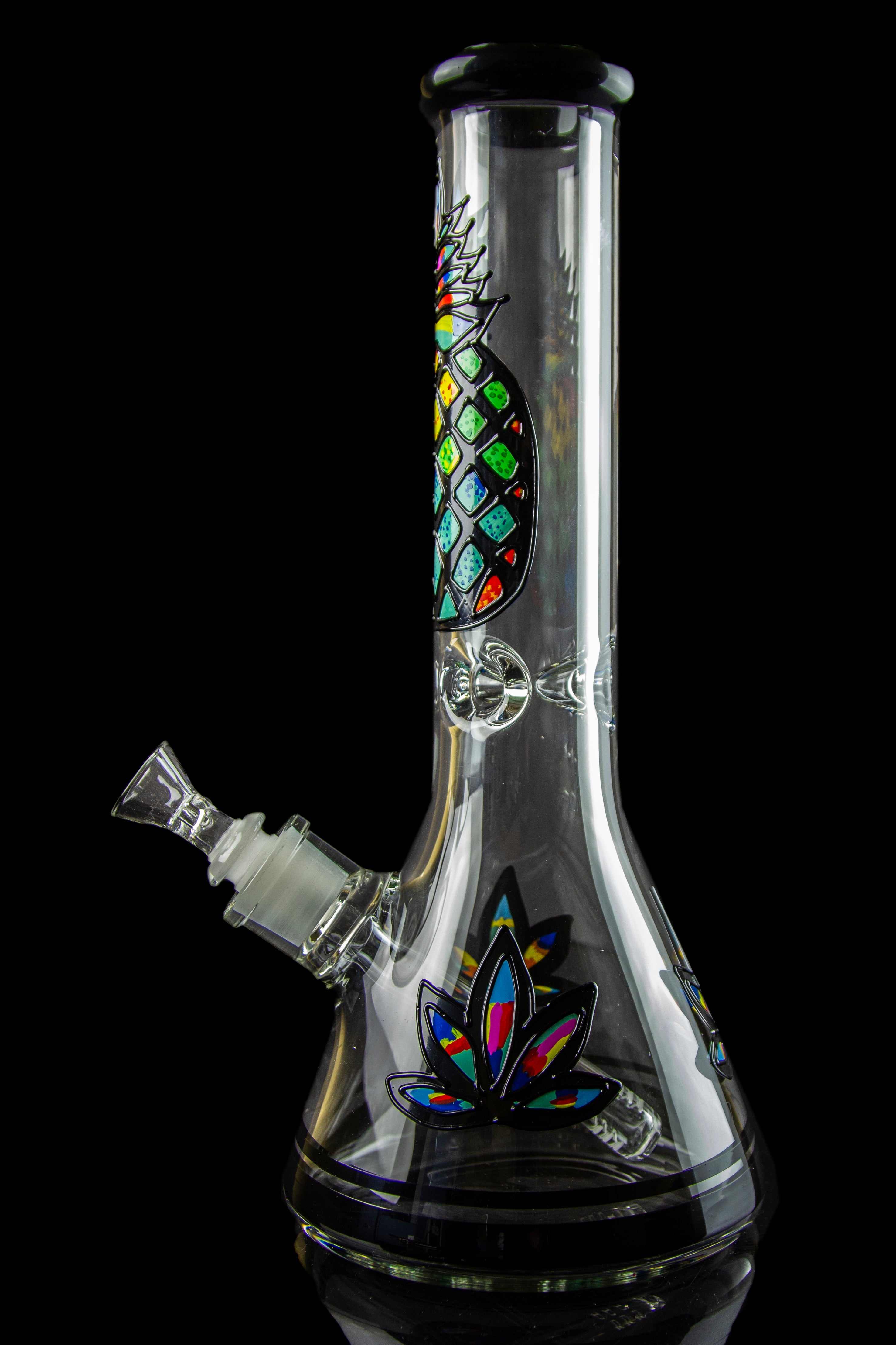 Trippy Pineapple Beaker Bong: A Psychedelic Smoking Experience