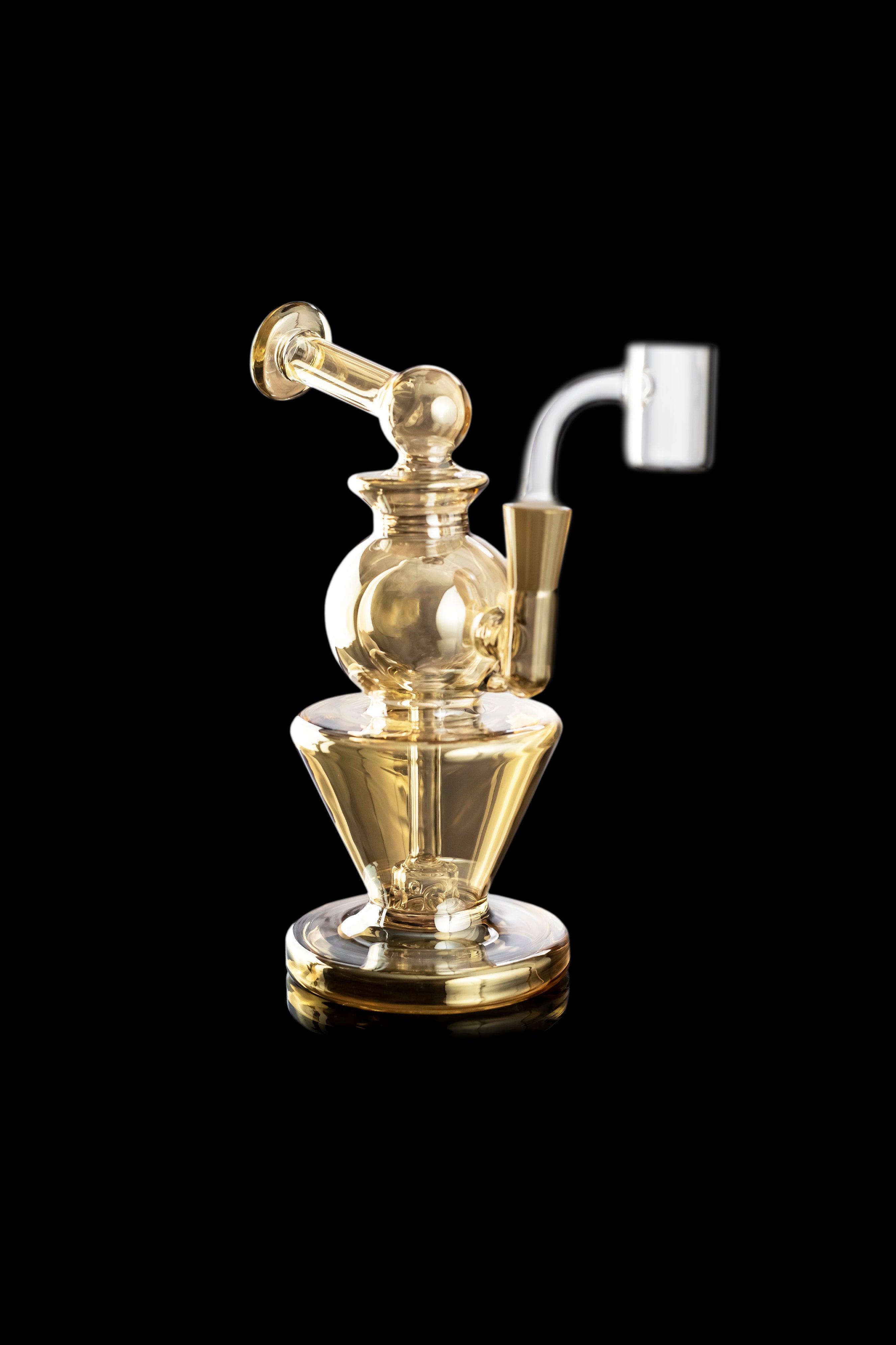 MJ Arsenal Gold Gemini Mini Rig - Limited Edition Gold Rush