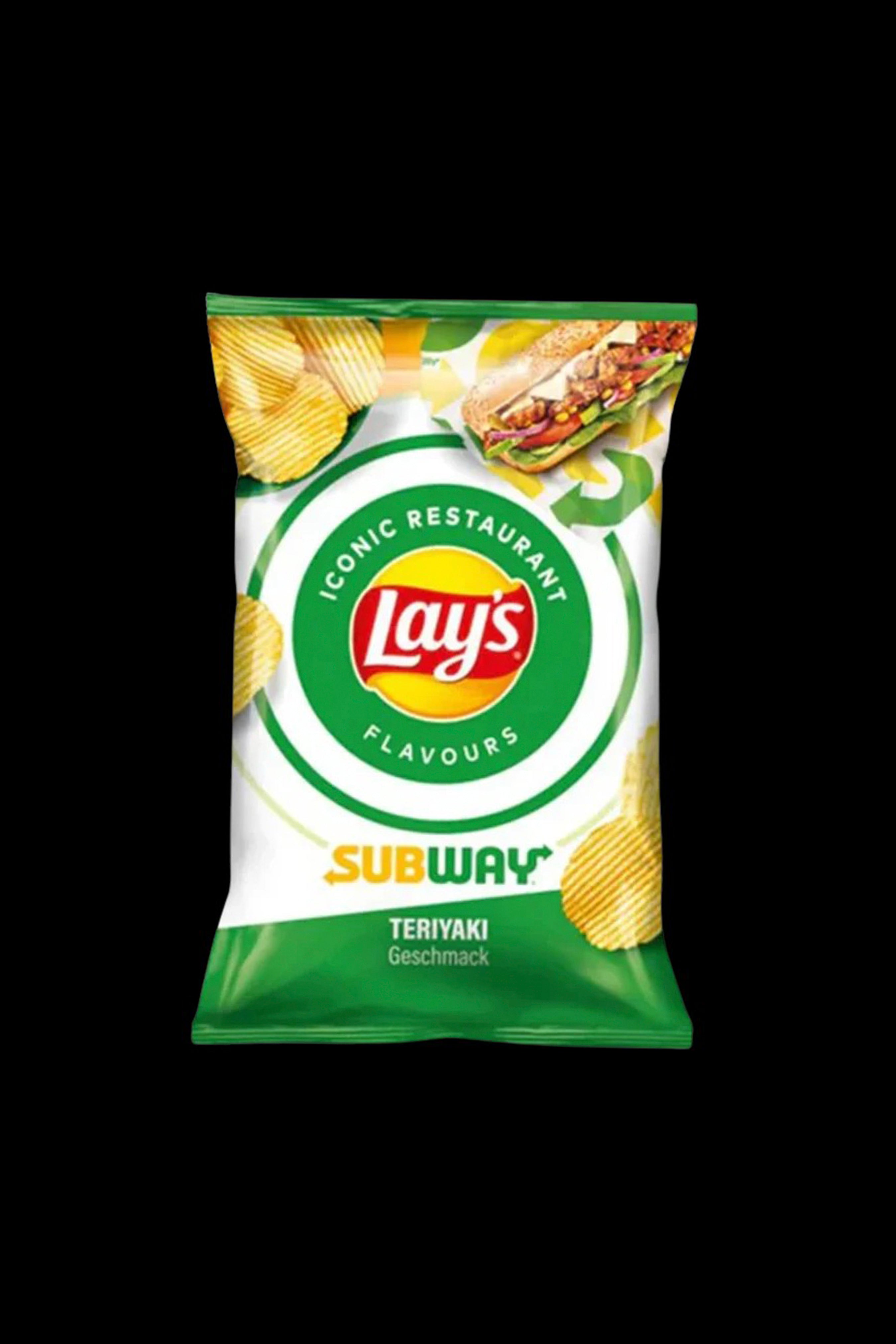 Lay's Subway Teriyaki Flavor Chips - Iconic Restaurant Taste