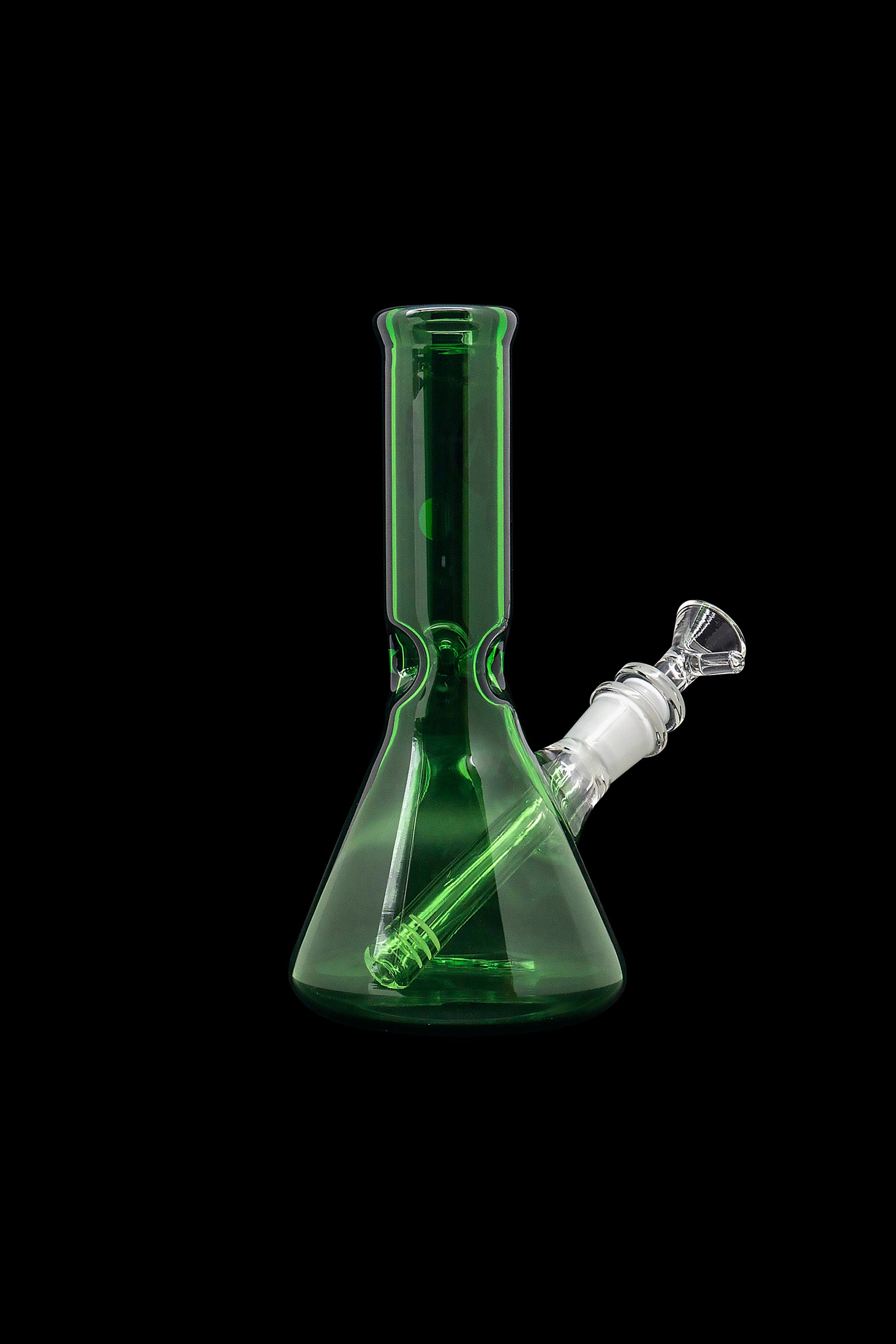 LA Pipes Green Emerald Beaker - Stunning Waterpipe for Smokers