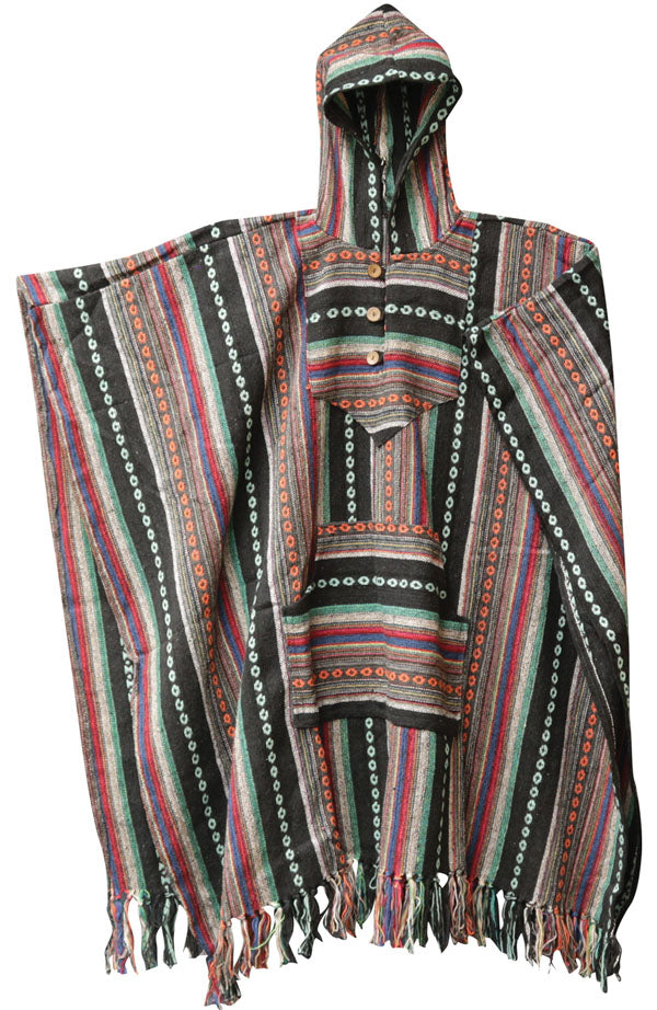 Gorgeous Large Dari Cotton Poncho - A Must - Have!