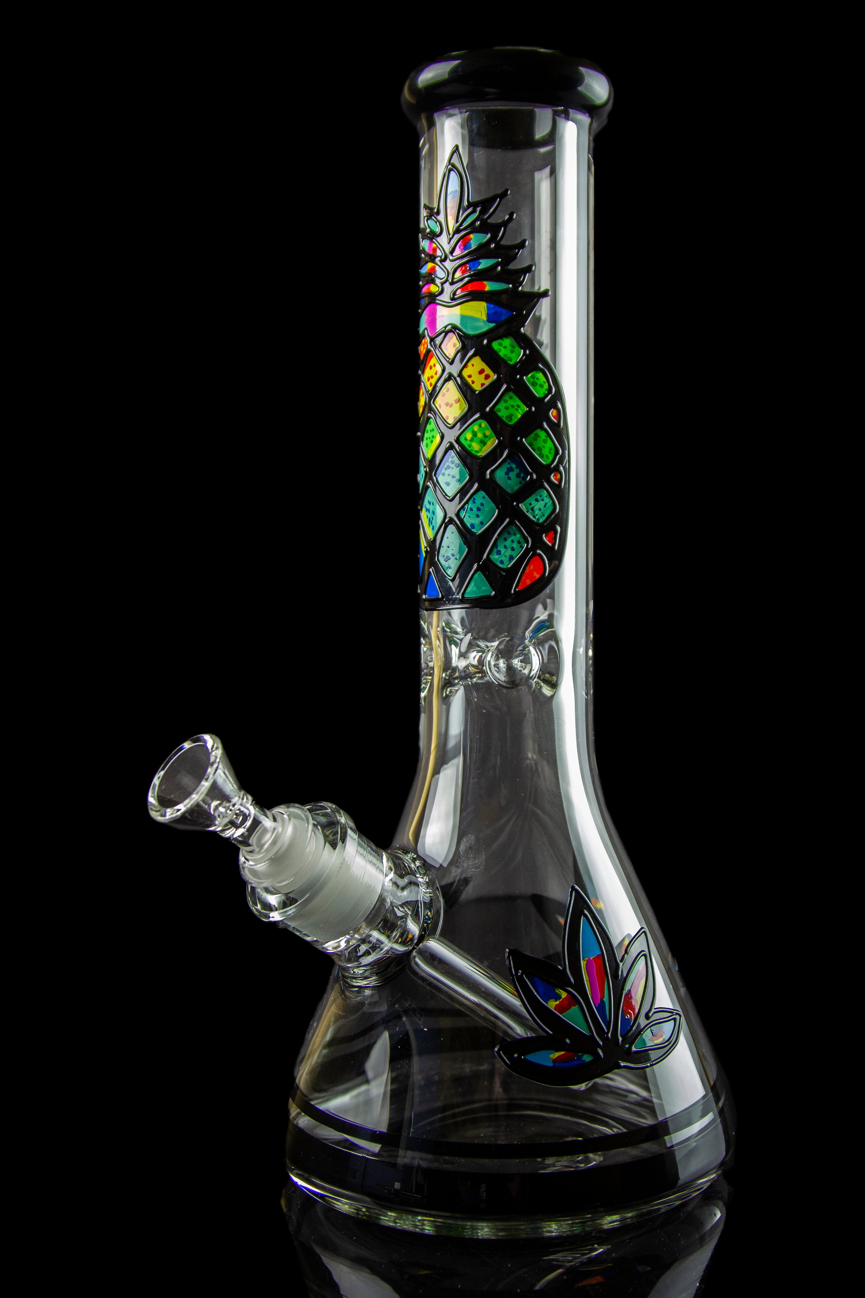 Trippy Pineapple Beaker Bong: A Psychedelic Smoking Experience