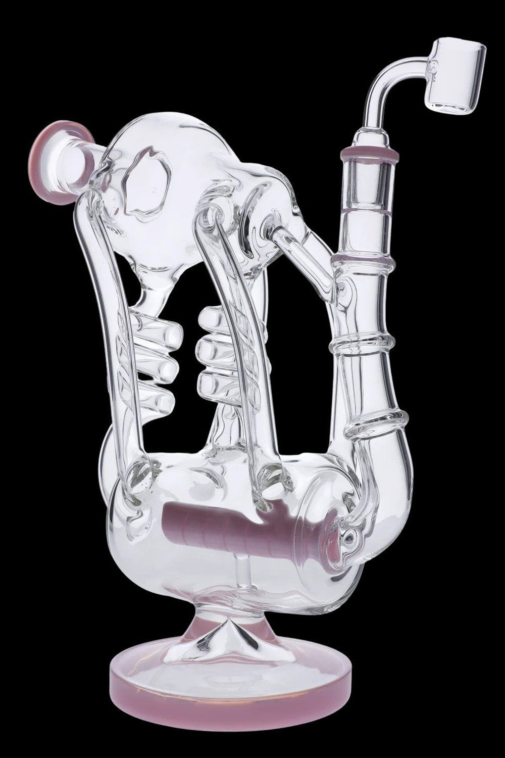 Stunning Inline Barrel Recycler Rig