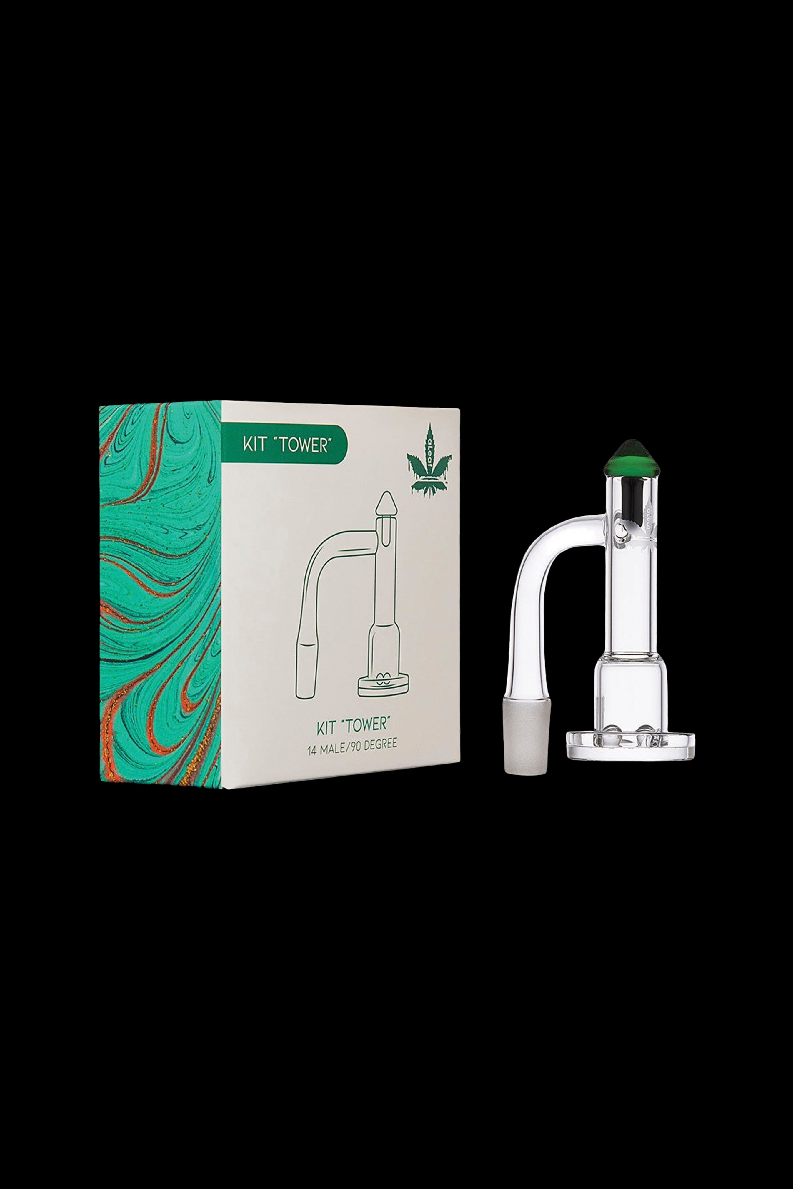 aLeaf Tower Quartz Banger Spinner Kit - The Ultimate Dabbing Set