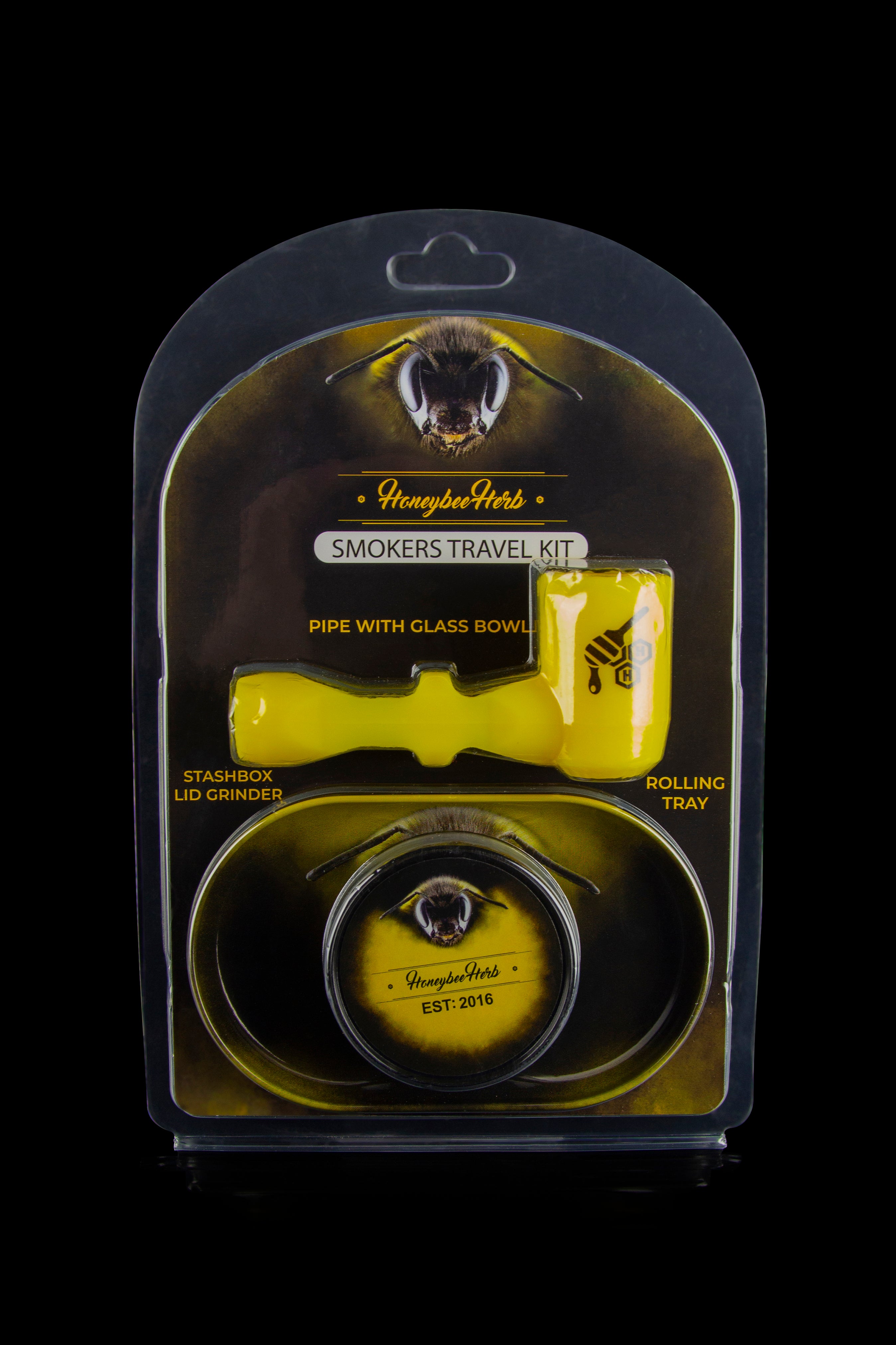 Honeybee Herb's Ultimate 3-in-1 Handpipe Travel Pack