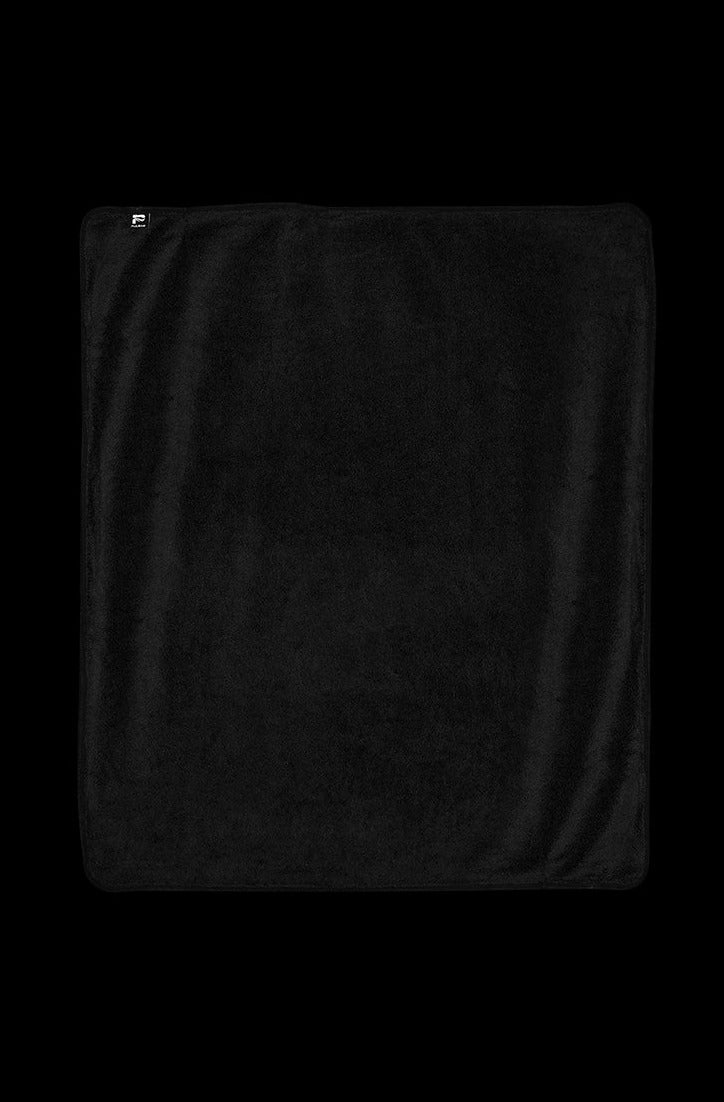 Pulsar Fleece Throw Blanket - Enchanting Sacred Cat Geometry