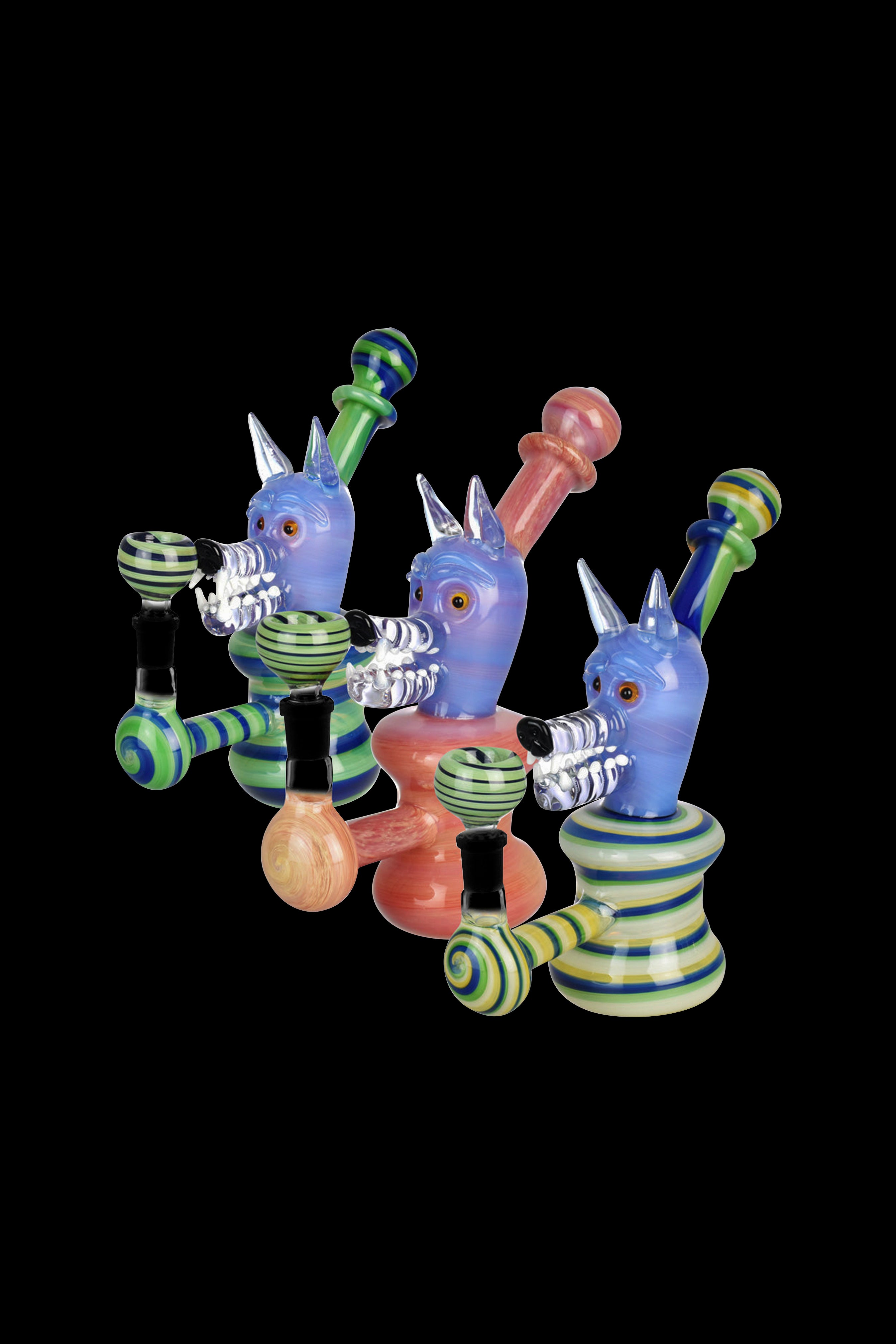 Huff & Puff Wolf - Stunning Water Pipe