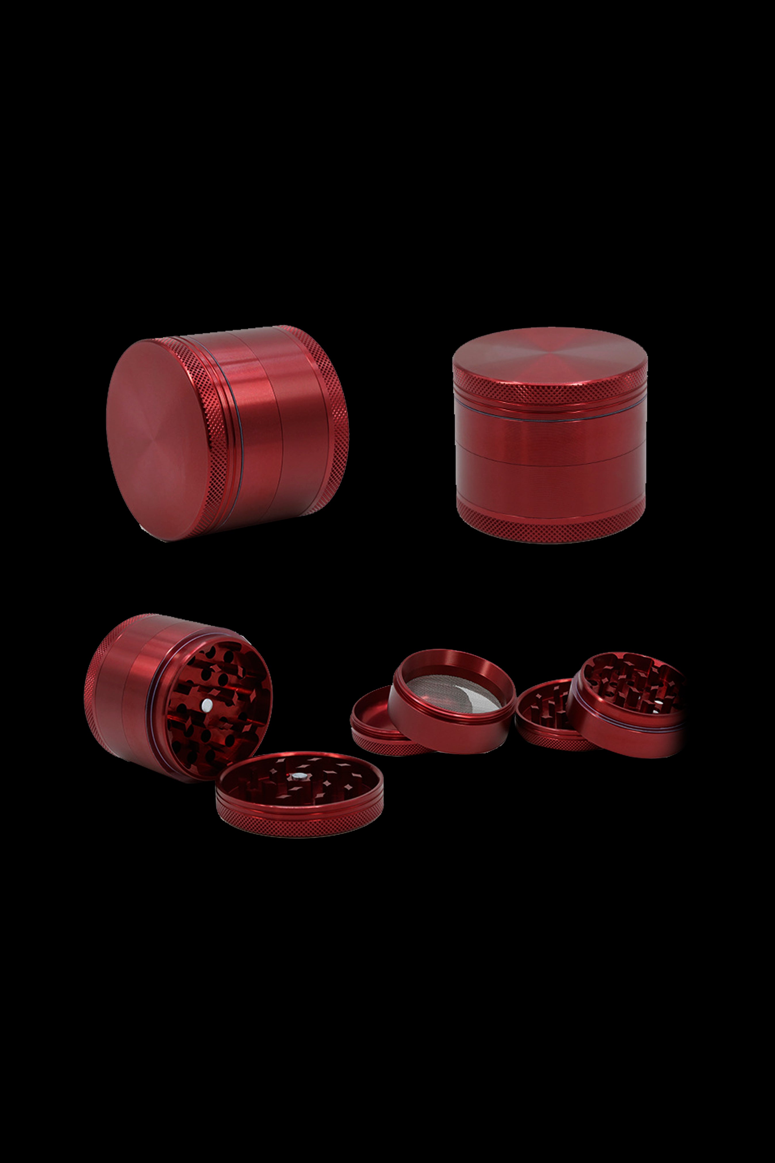 Cloud 8 Aluminum 4-Piece Travel Grinder
