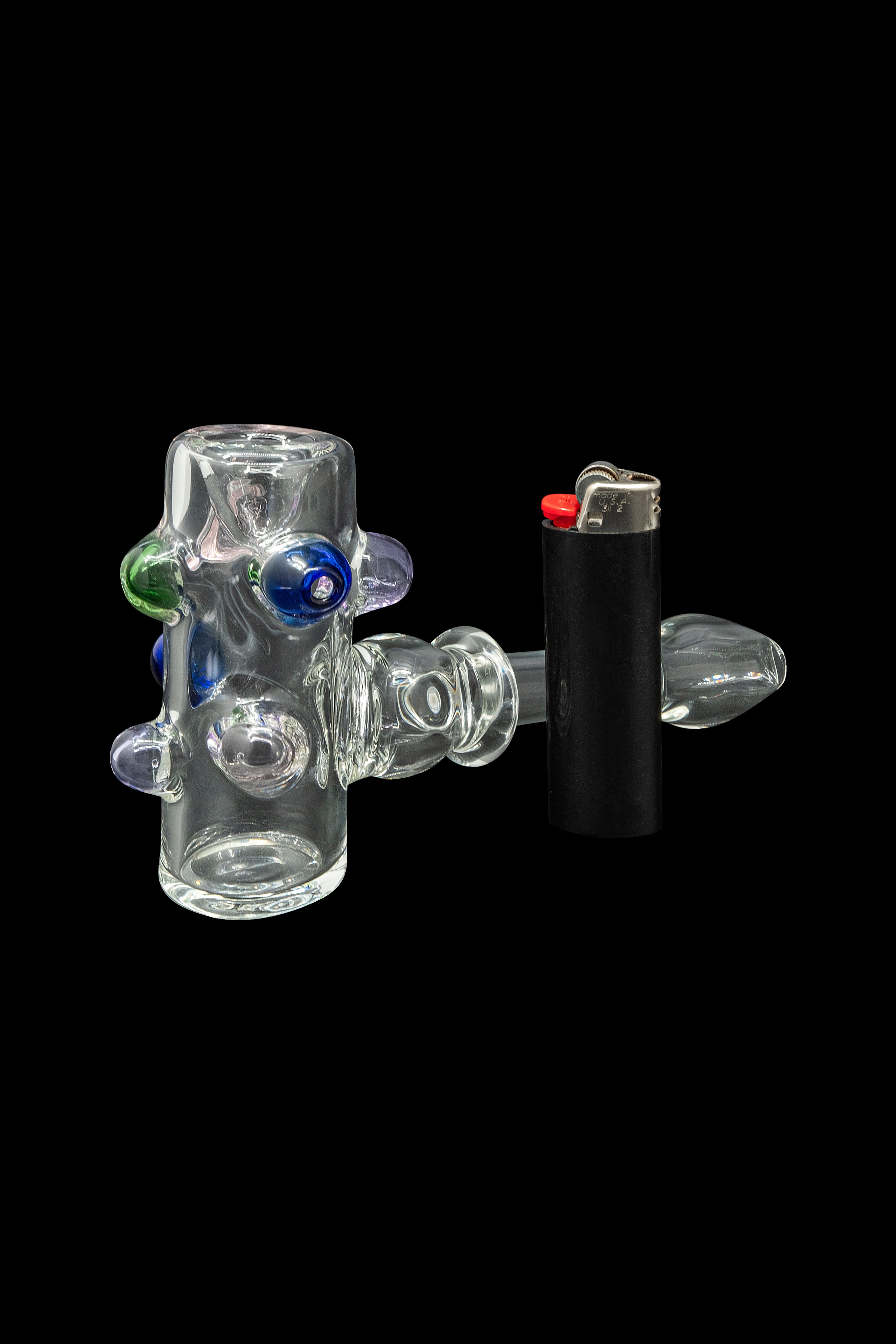 LA Pipes' Enchanting Sitting Briar Glass Pipe