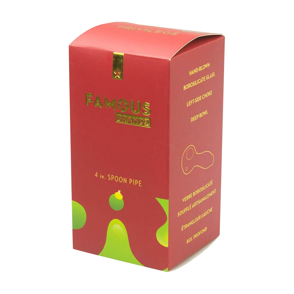 Famous Brandz Privilege Spoon Hand Pipe - A Stunning Smoking Essential