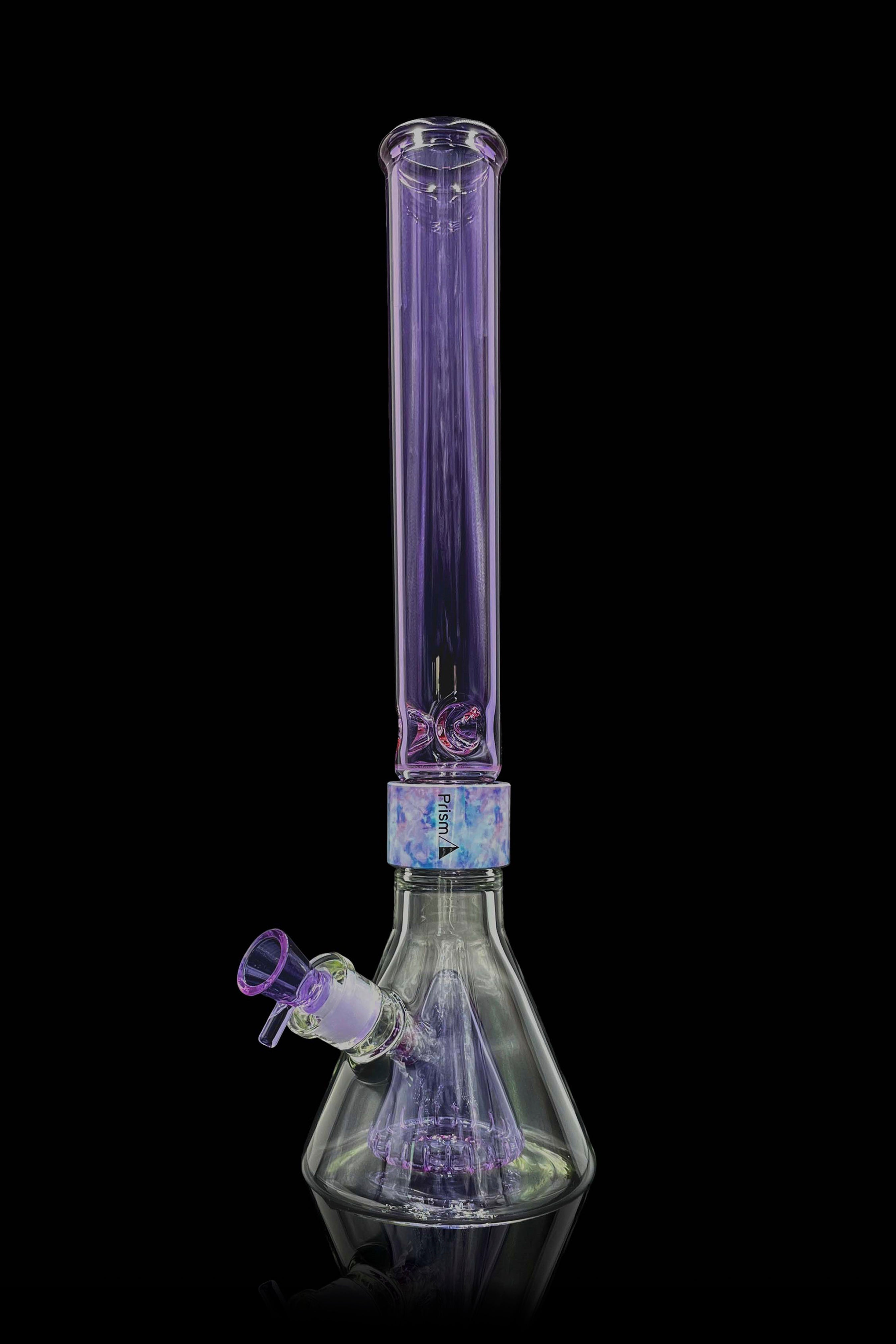 Prism Single - Stack Percolated Beaker Bong