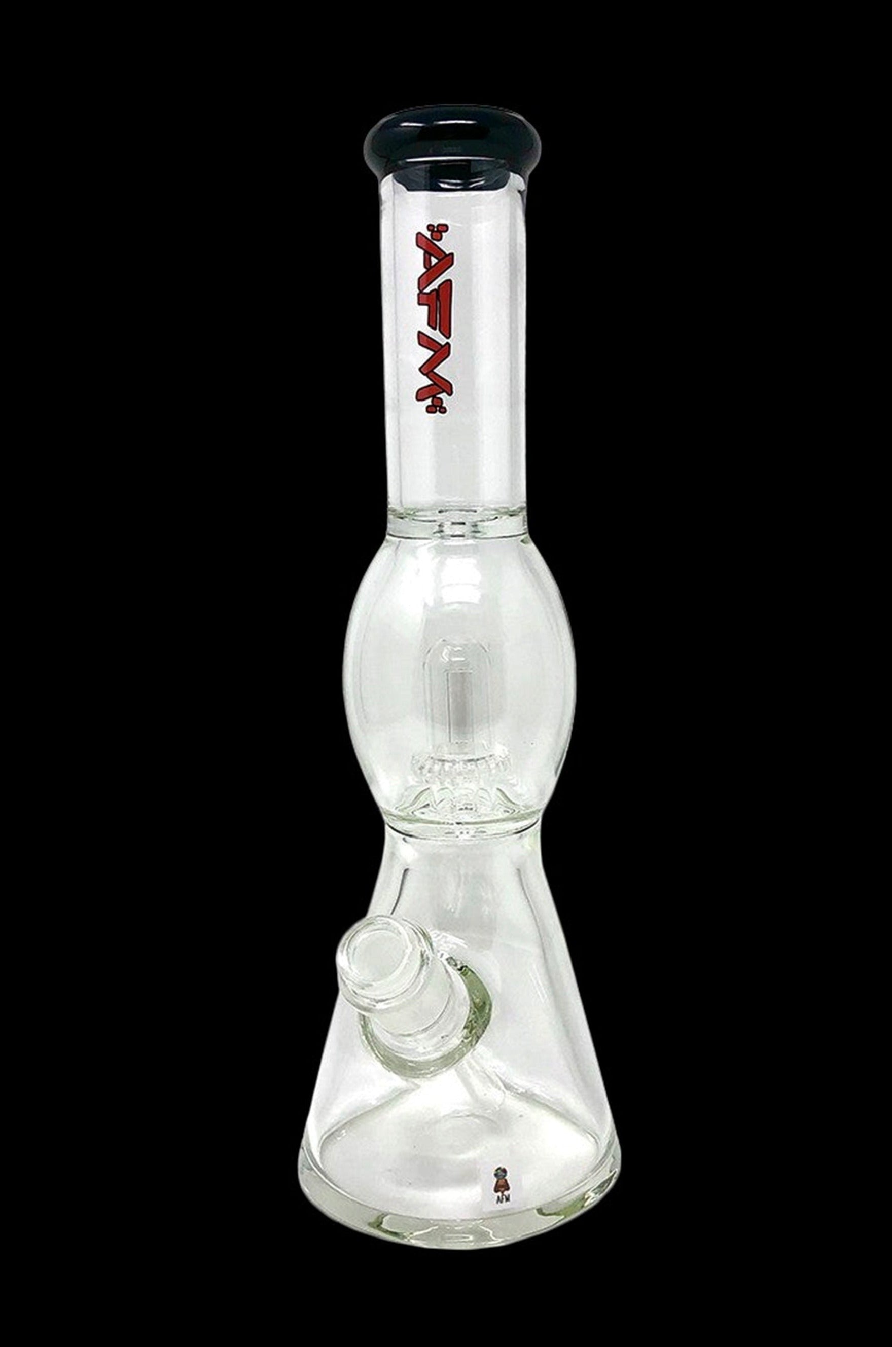 AFM Stunning UFO Color Lip Glass Beaker Bong - Elevate Your Smoking!