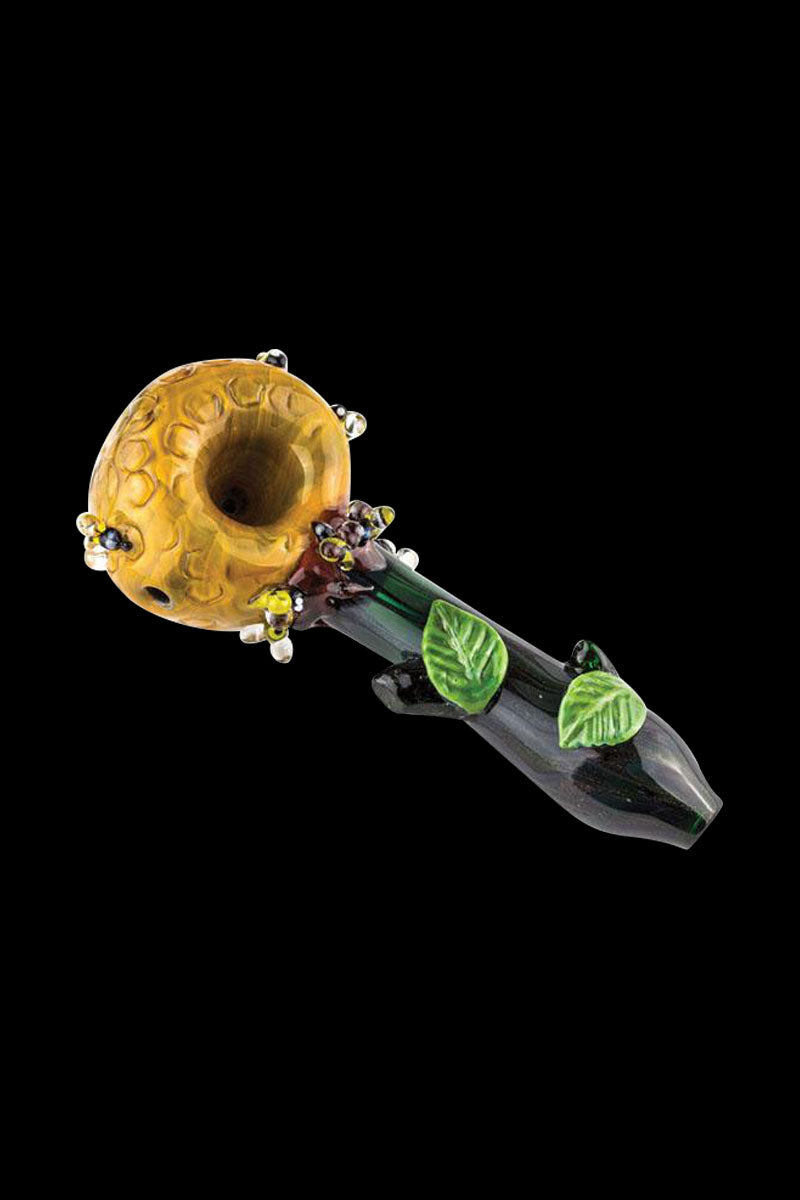 Empire Glassworks Small Beehive Spoon Pipe - A Delightful Smoking Companion