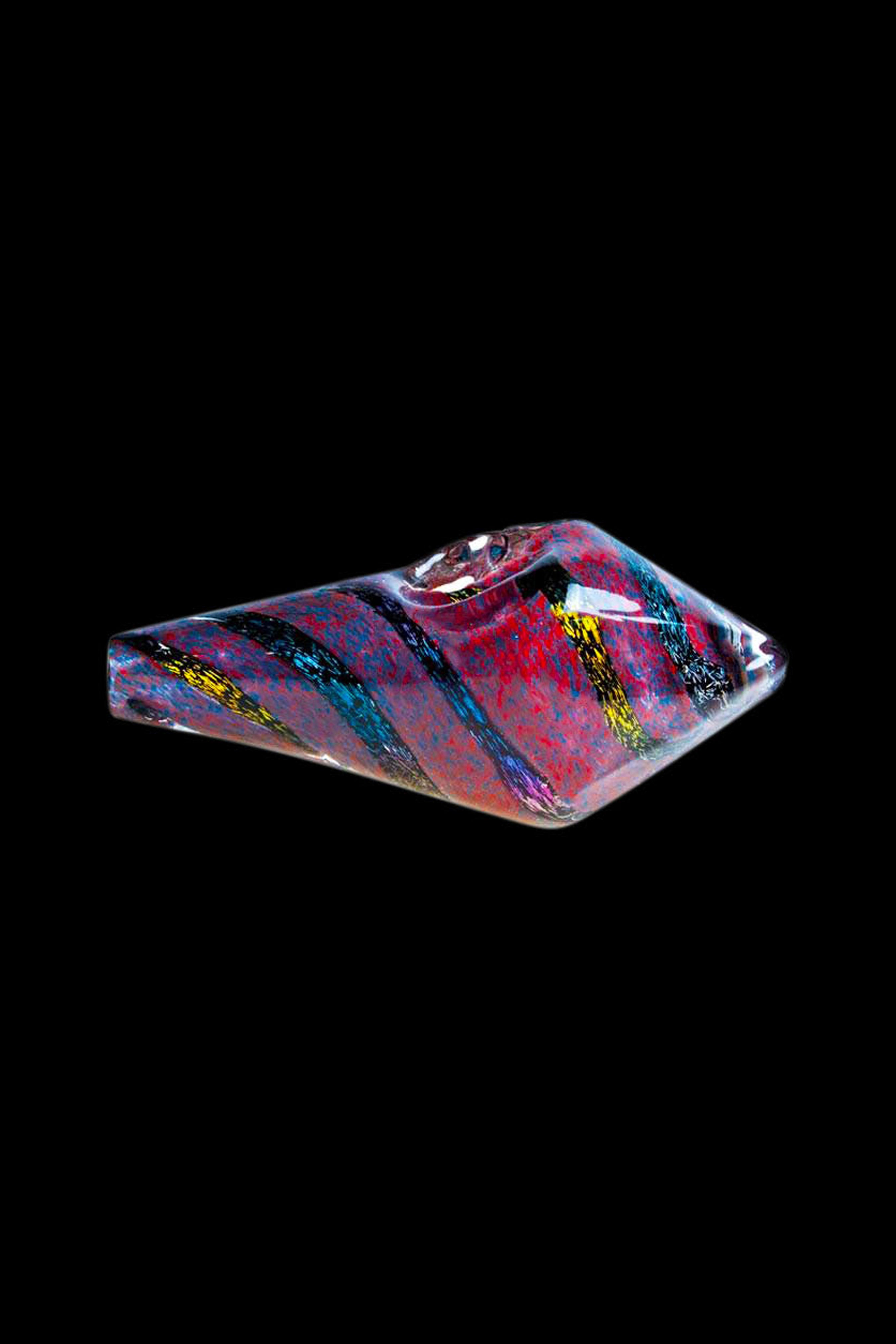 LA Pipes Gemstone Sparkling Glass Pipe - A Stunning Smoking Accessory