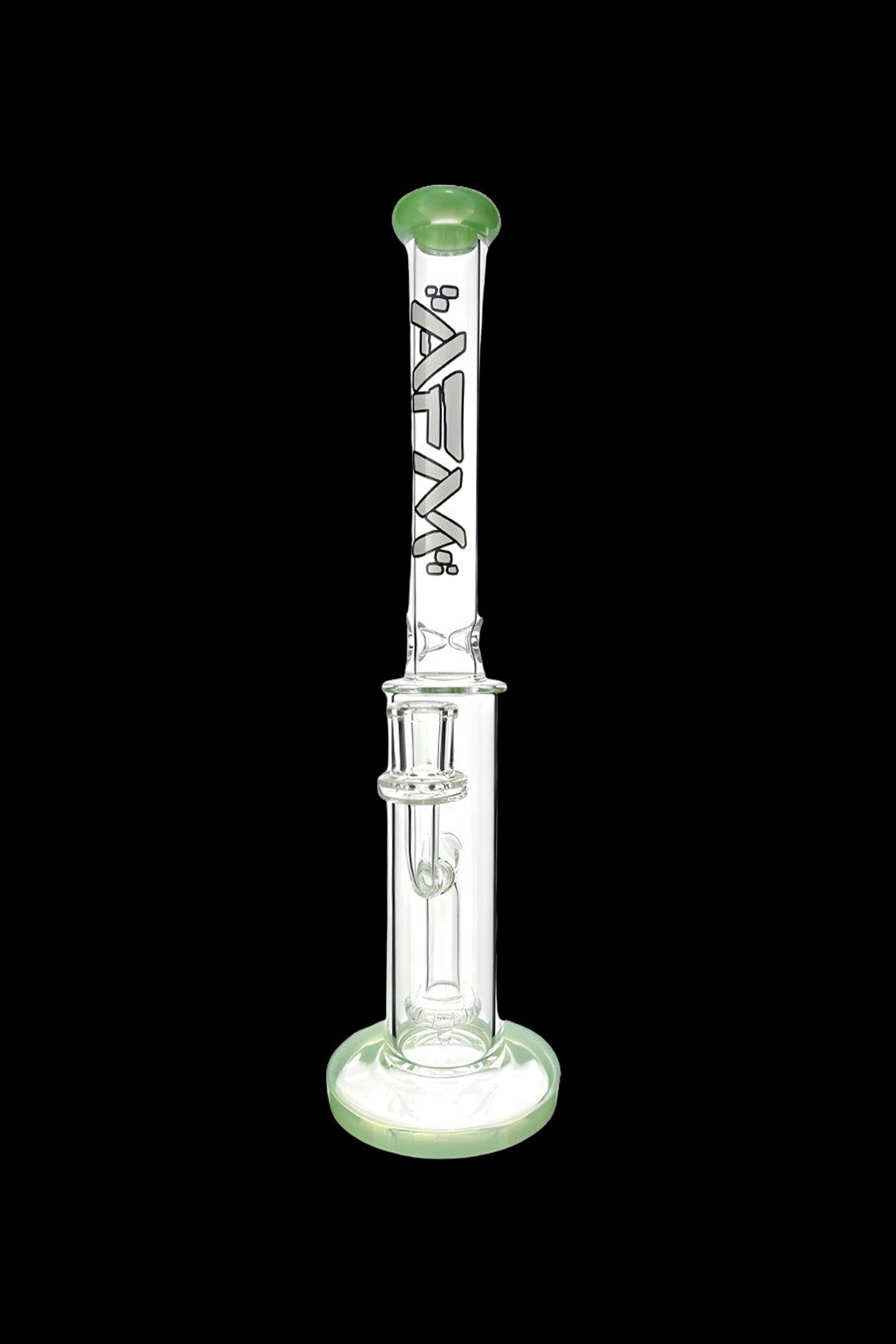 AFM 14-Inch Scope Glass Straight Tube Dab Rig