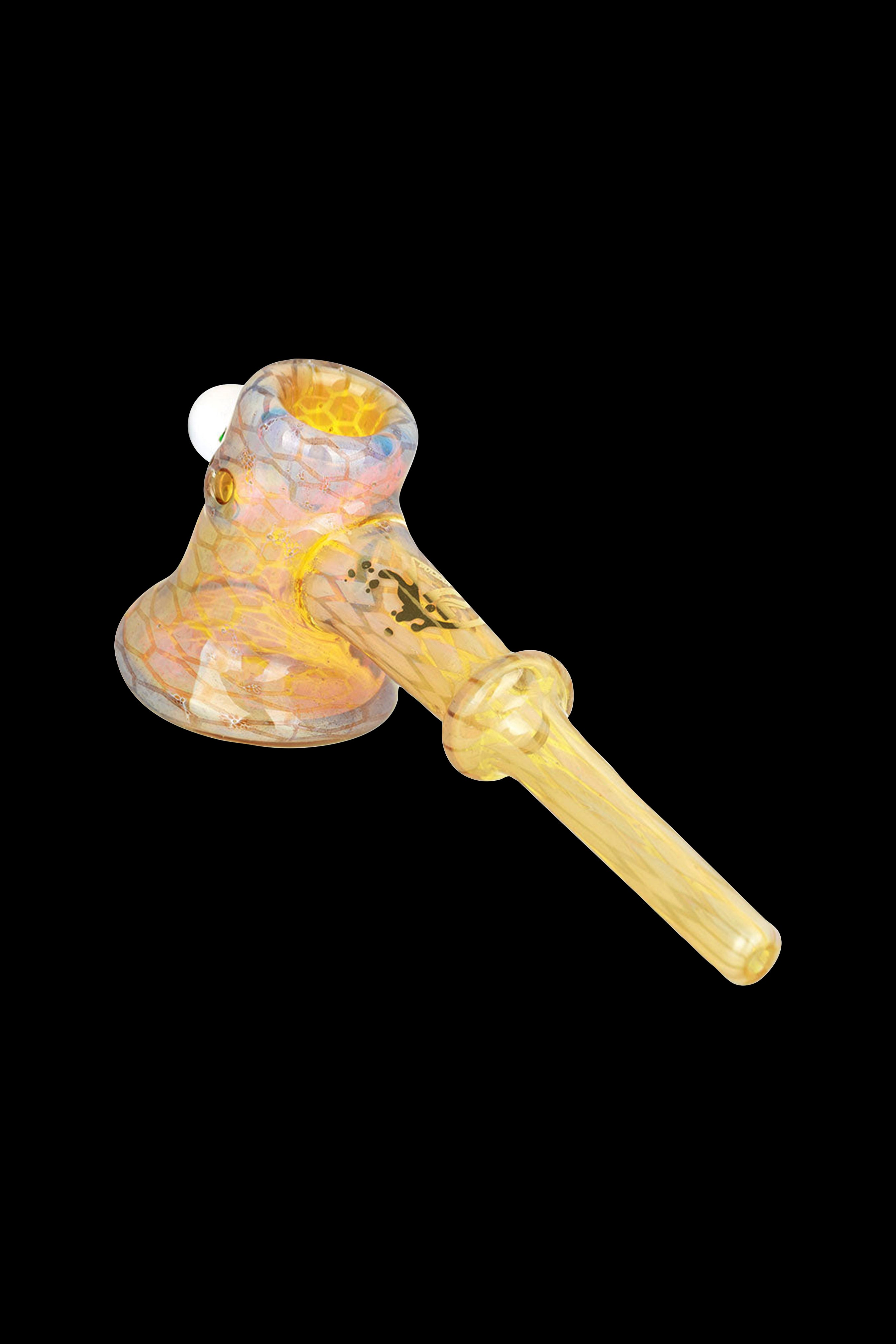 Pulsar Deco Hammer Hand Pipe: Opal Bead Edition