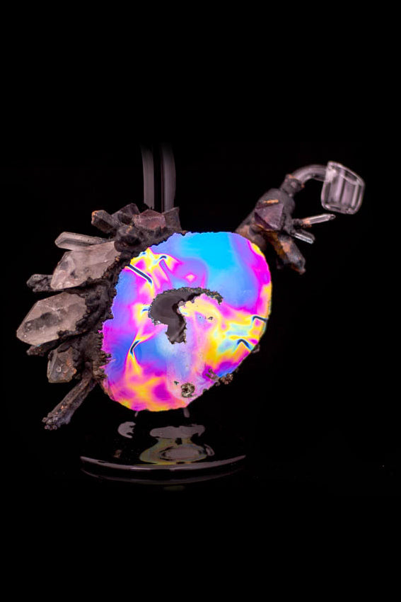 Envy Glass Empyrean Electroformed Heady Dab Rig - A Stunning Collectible