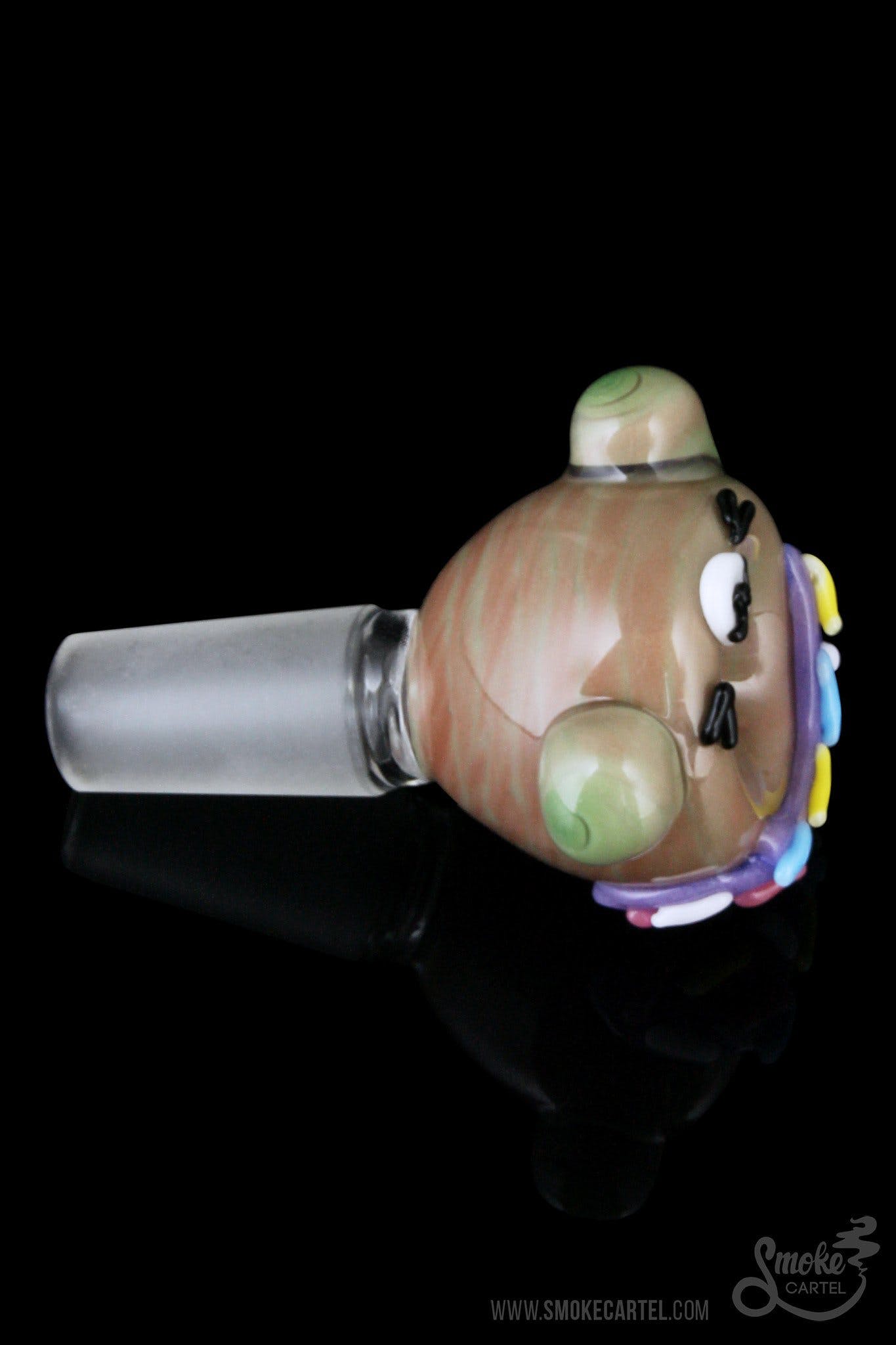 Empire Glassworks Teddy Donut Flower Bowl: Adorable Smoking Companion