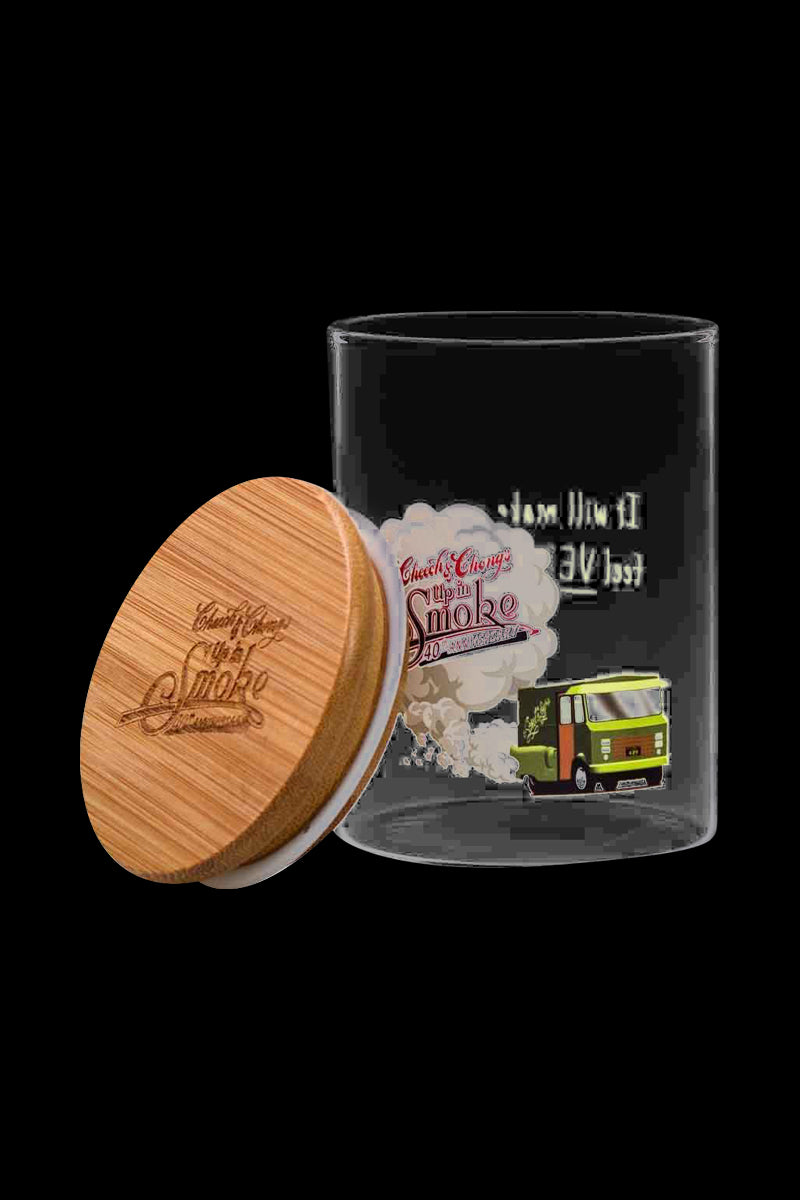 Cheech & Chong's Iconic Green Van 40th Anniversary Stash Jar - A Must-Have for Fans!