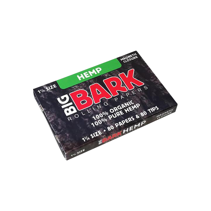 BIGBARK 1/4 Hemp Rolling Papers - Premium Organic Smoking Solution