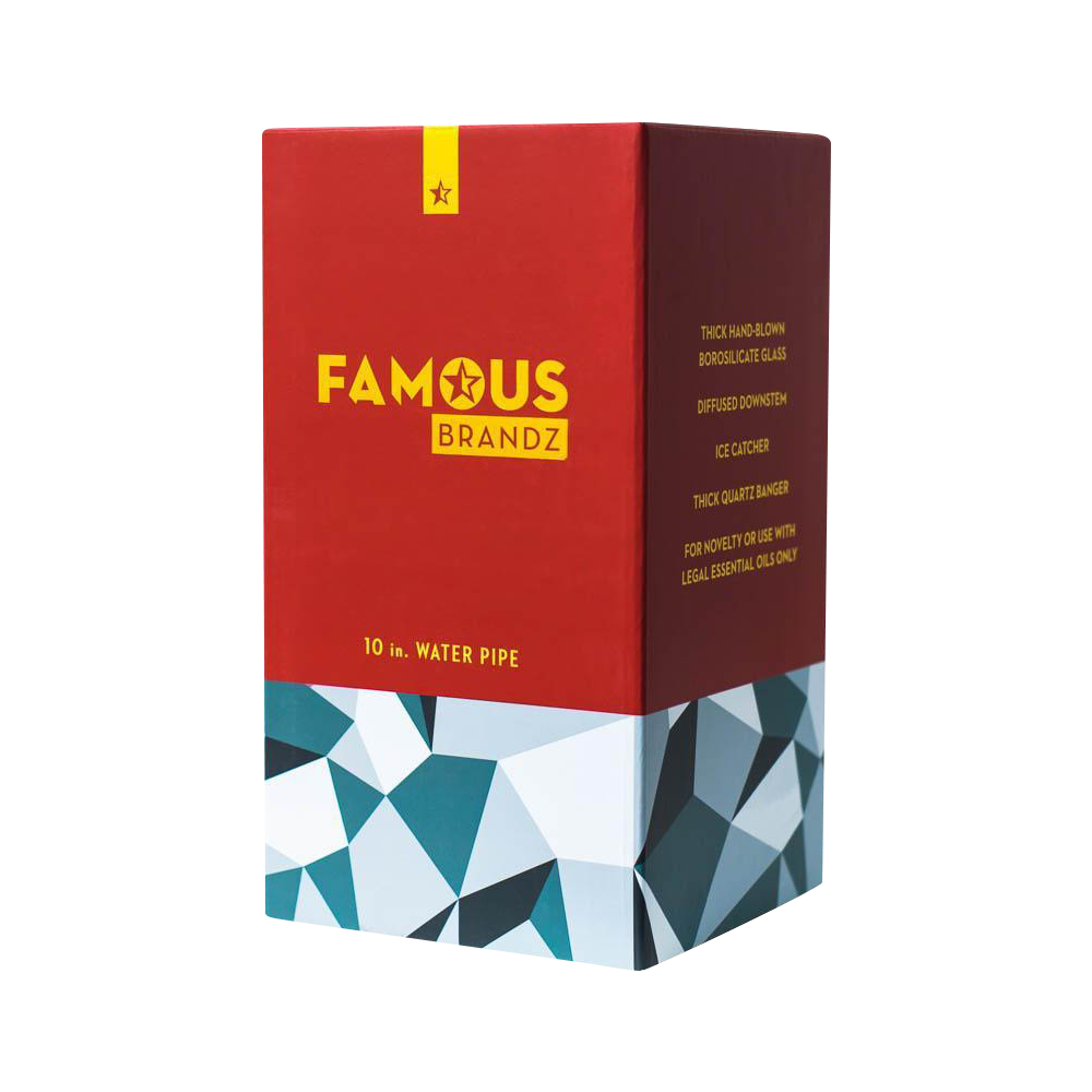 Famous Brandz Stunning Digital Straight Tube Dab Rig