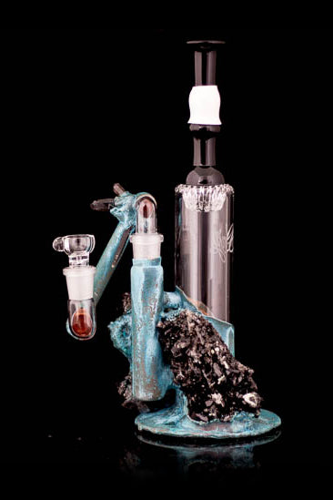 Envy Glass Electroformed Heady Bonzer Water Pipe - A Must - Have!