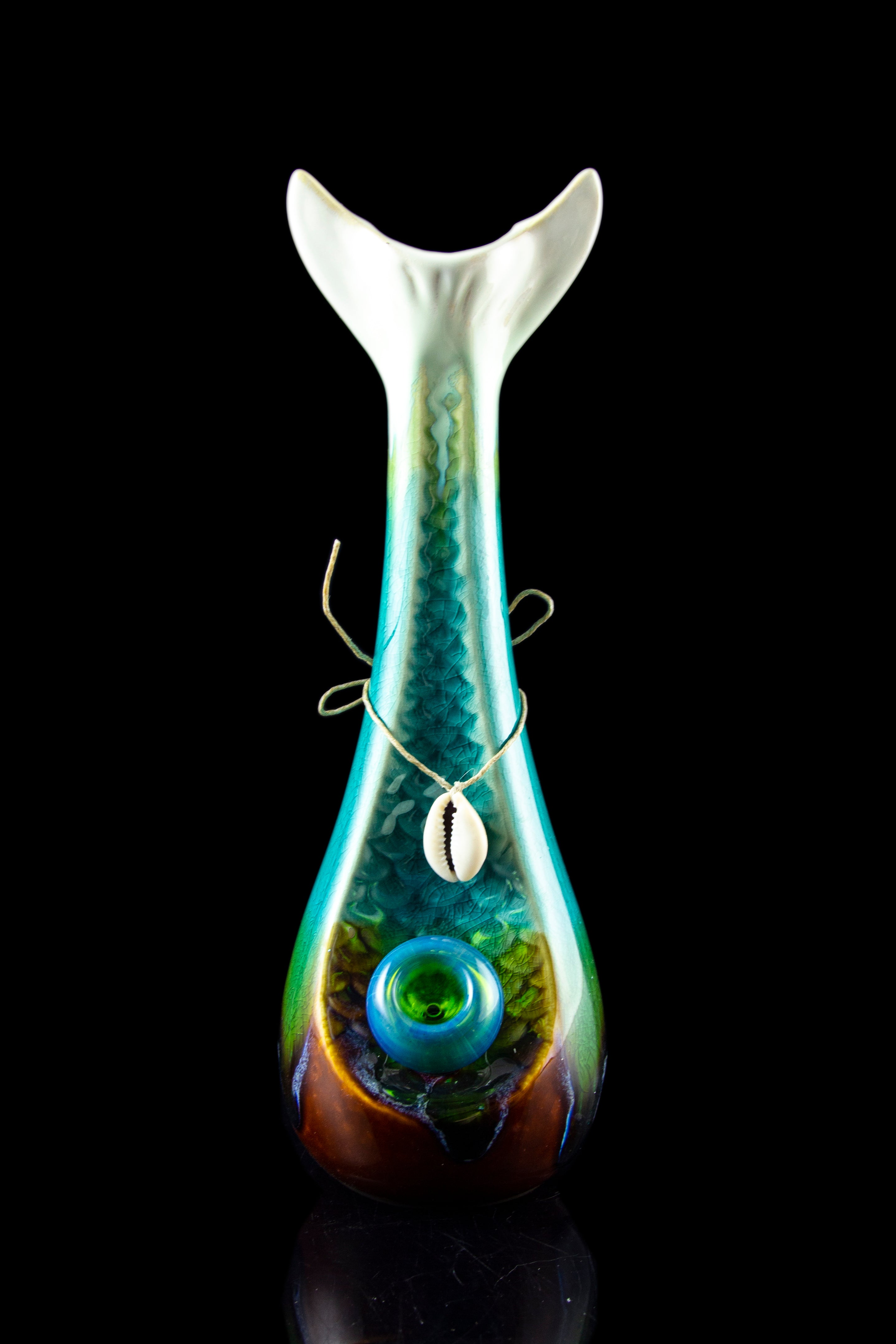 Enchanting Mermaid Water Pipe - My Bud Vase