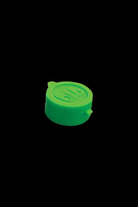 Bulk 50-Pack Dual Compartment Silicone Cylinder Containers - Ideal for Concentrates Storage