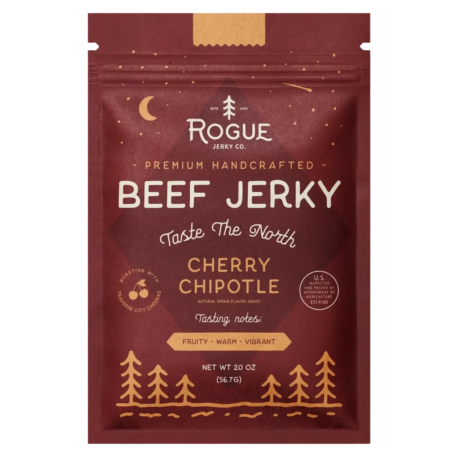 Rogue Cherry Chipotle Beef Jerky - A Bold Flavor Sensation