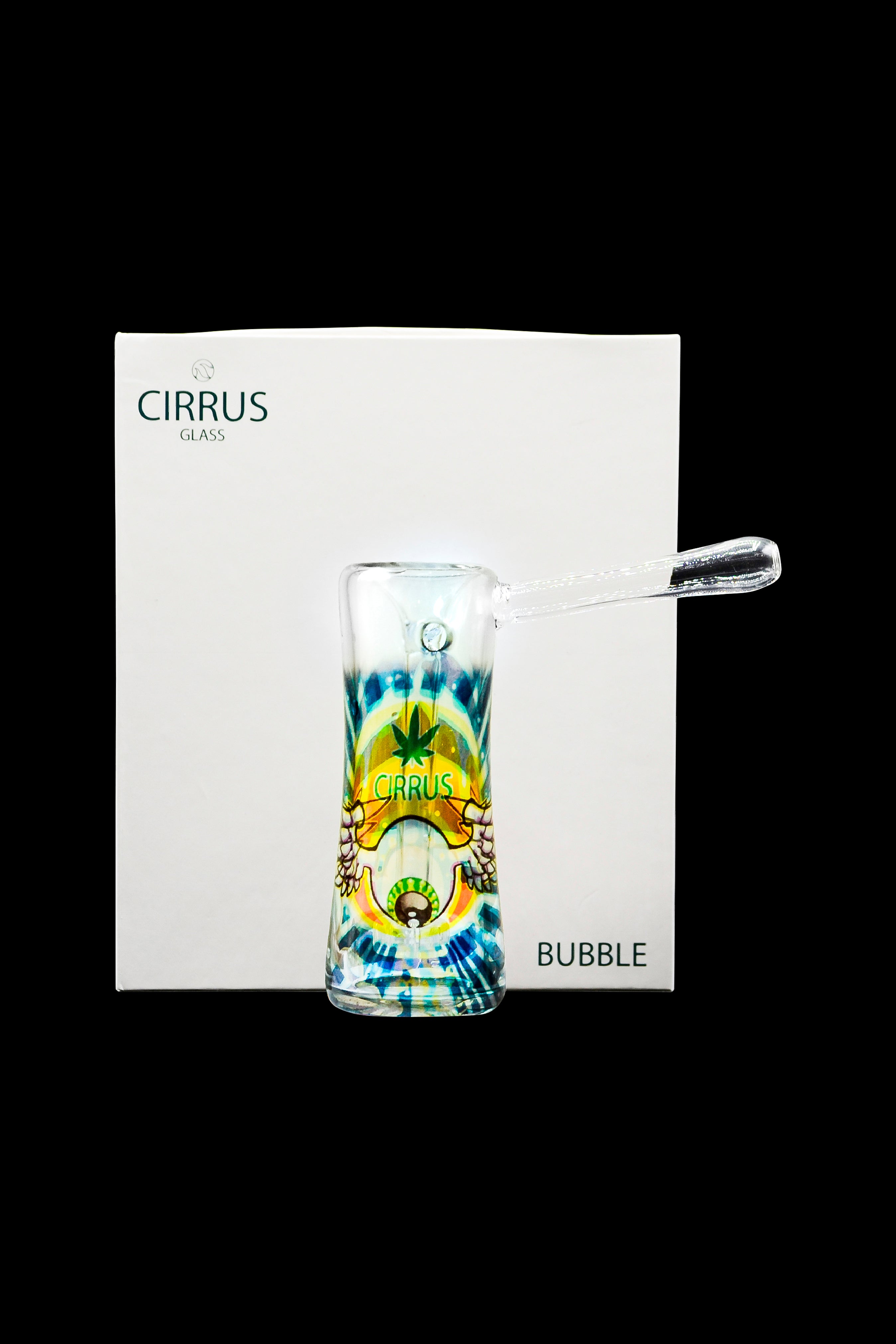 Cirrus Glass Bubble - Stunning Handheld Bubbler