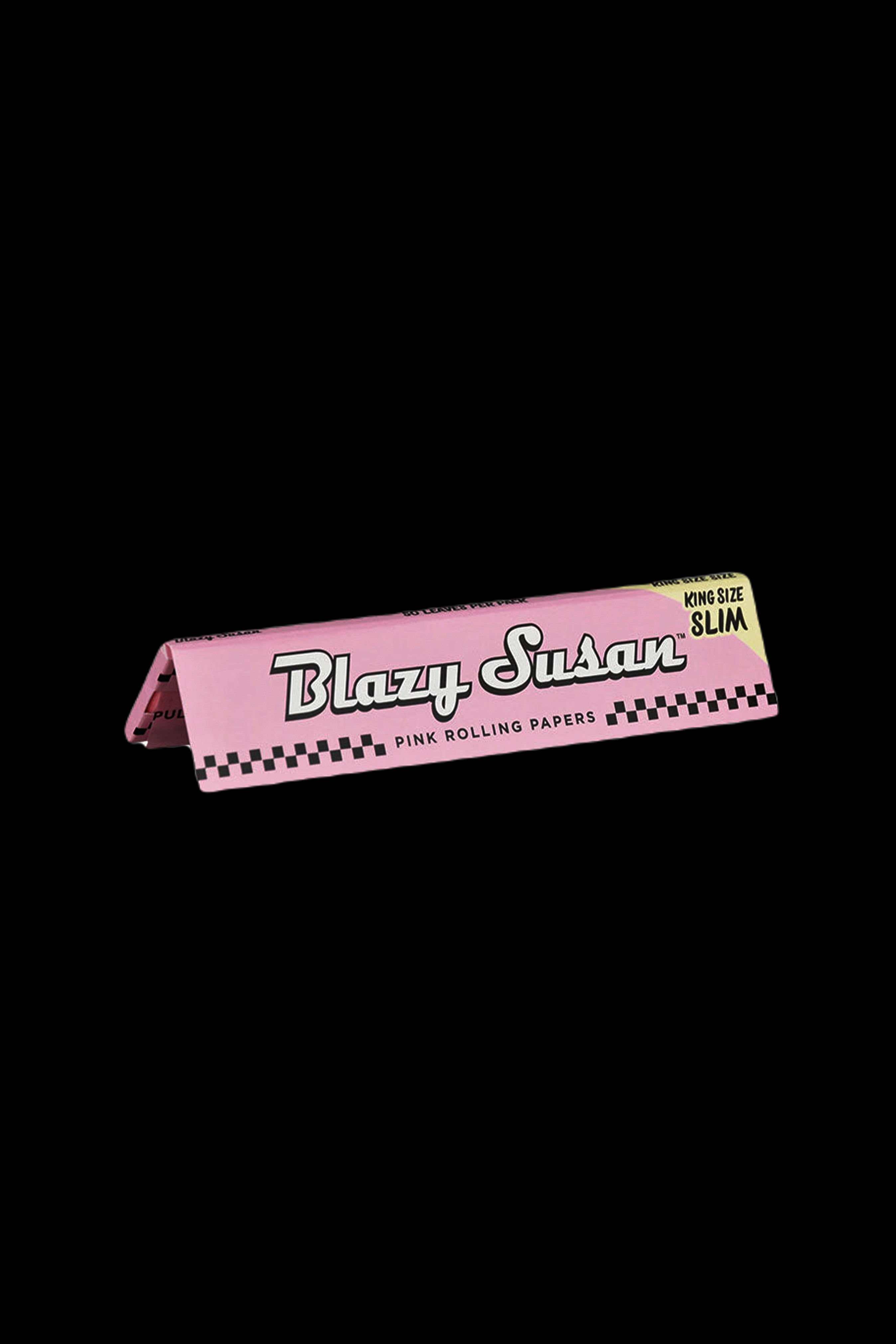 Blazy Susan Pink Rolling Papers - 50-Pack Bundle