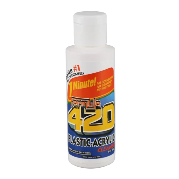 Formula 420 Plastic & Acrylic Cleaner - 4oz: The Ultimate Solution for Plastic and Acrylic Care