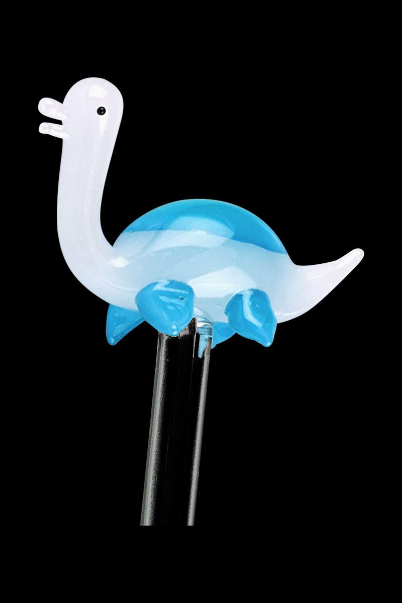 Adorable Baby Loch Ness Monster Glass Dab Tool - A Must-Have for Dab Enthusiasts
