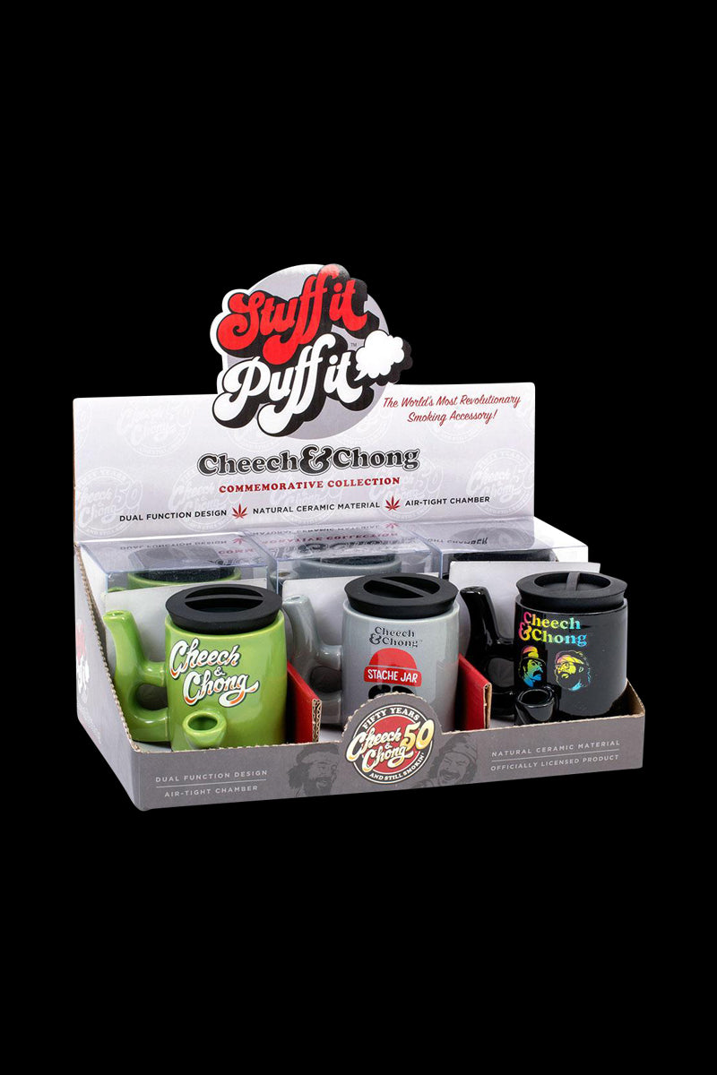 Cheech & Chong's Epic 6-Pack Stuff It Puff It Stash Pipes